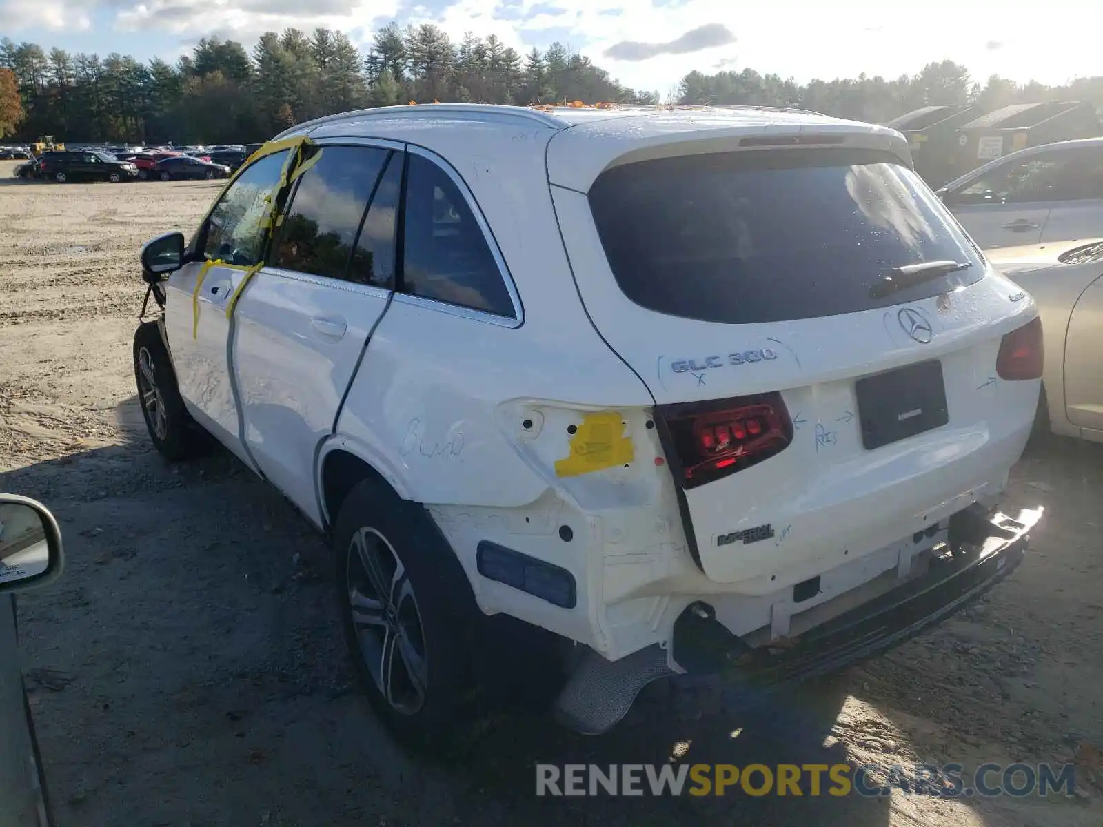 3 Photograph of a damaged car WDC0G8EB9LF695806 MERCEDES-BENZ G CLASS 2020