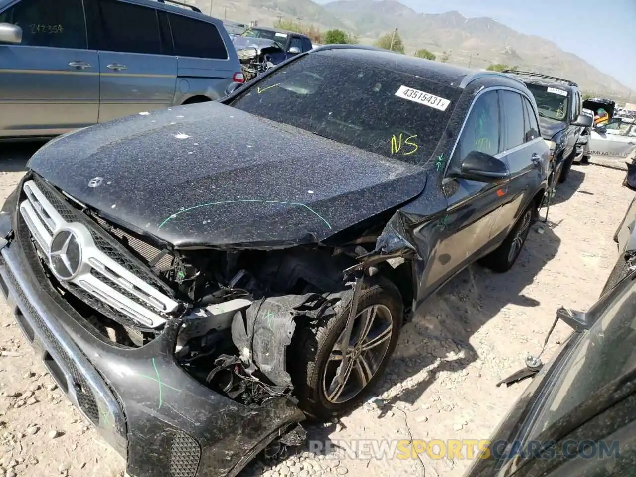 2 Photograph of a damaged car WDC0G8EBXLF745757 MERCEDES-BENZ G CLASS 2020