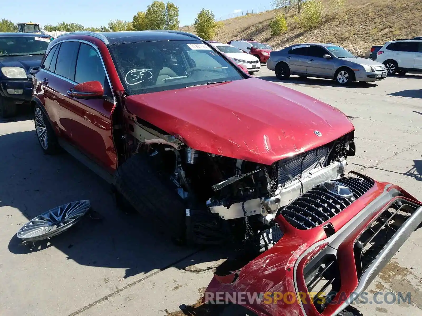 1 Photograph of a damaged car WDC0G8JB1LF699662 MERCEDES-BENZ G CLASS 2020