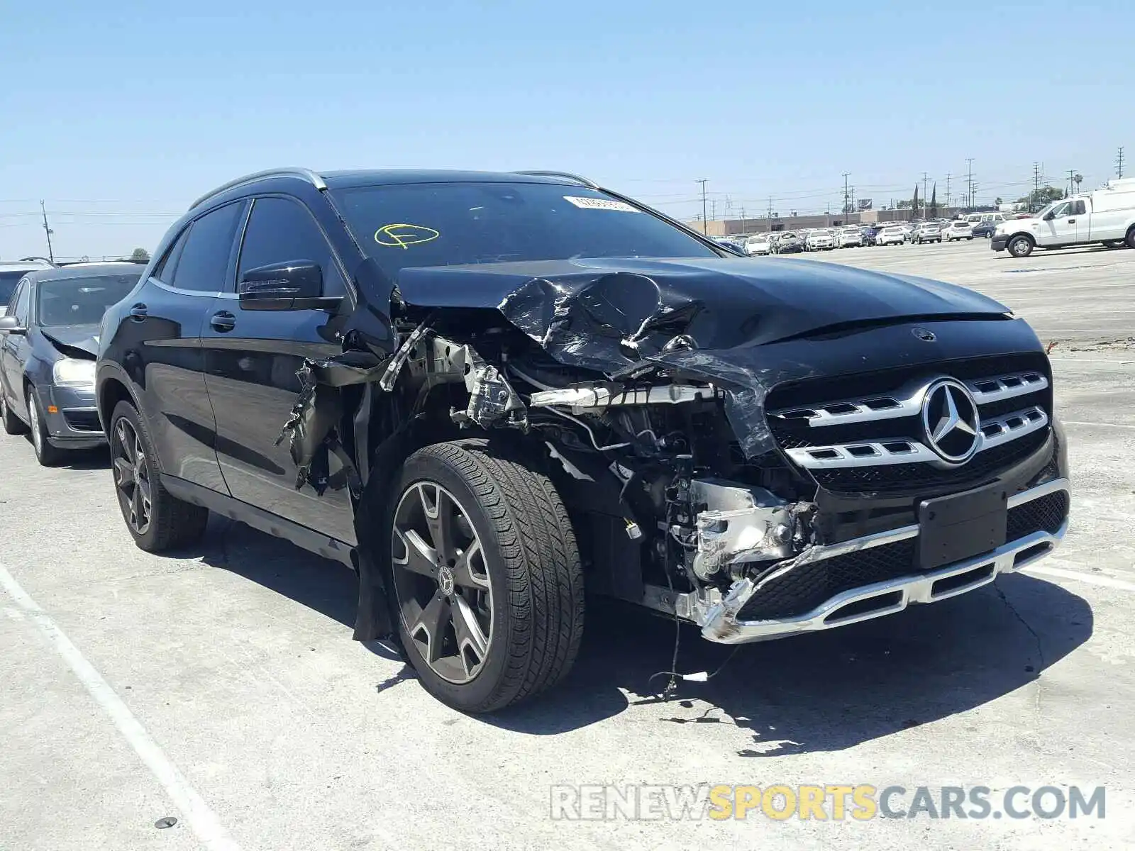 1 Photograph of a damaged car WDCTG4EB0LU028155 MERCEDES-BENZ G CLASS 2020