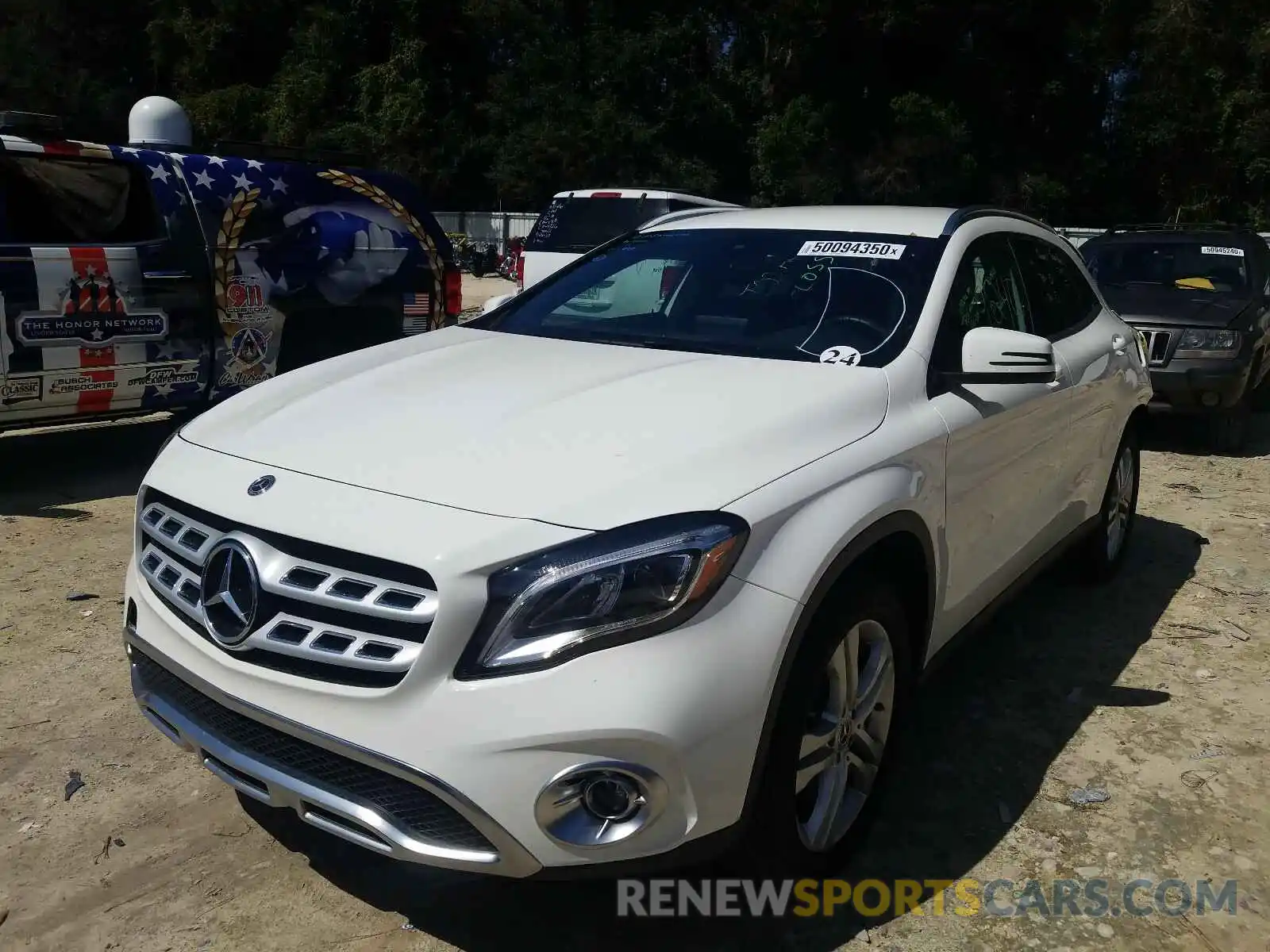 2 Photograph of a damaged car WDCTG4EB0LU028205 MERCEDES-BENZ G CLASS 2020