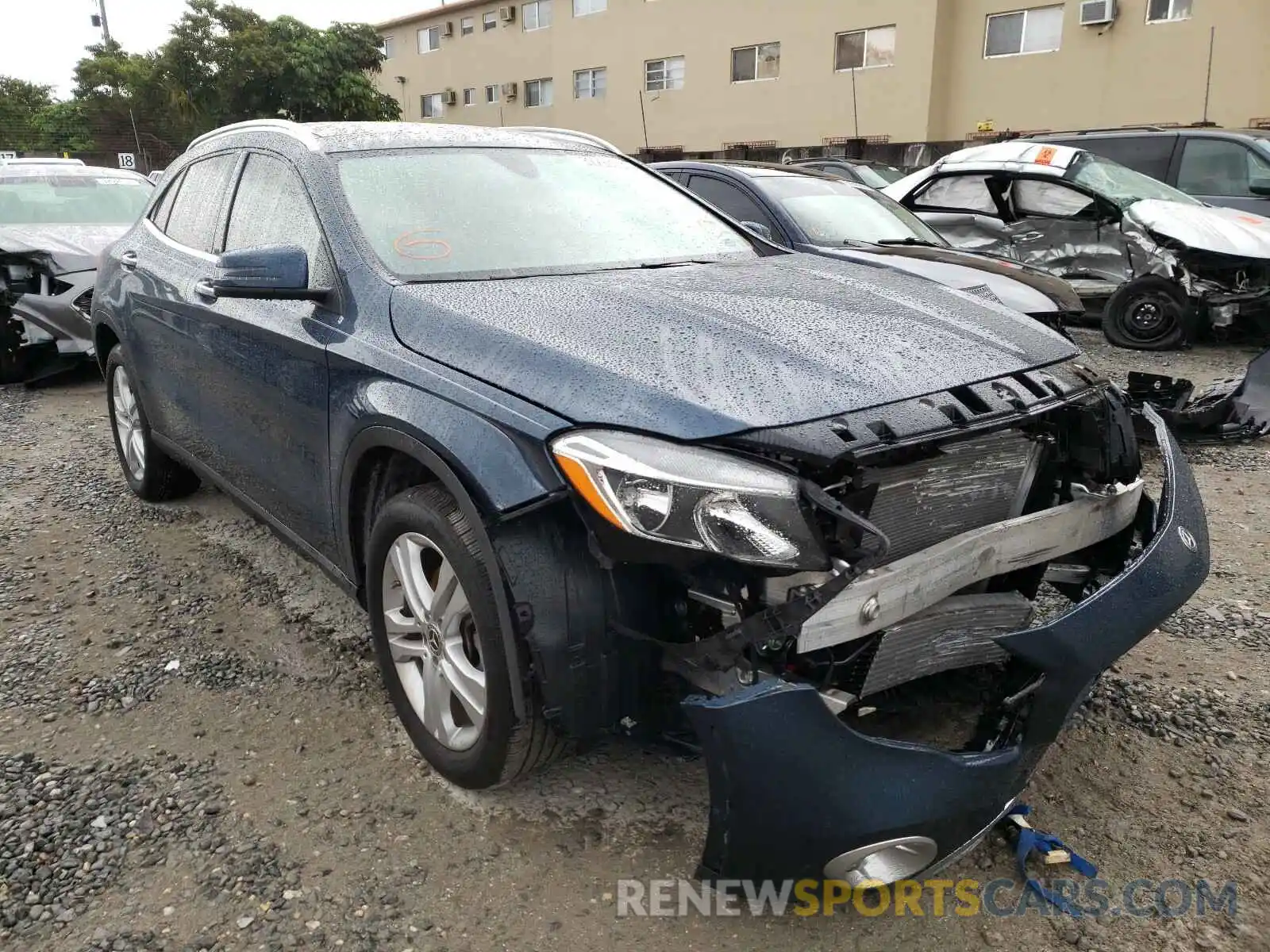 1 Фотография поврежденного автомобиля WDCTG4EB1LJ665539 MERCEDES-BENZ G CLASS 2020