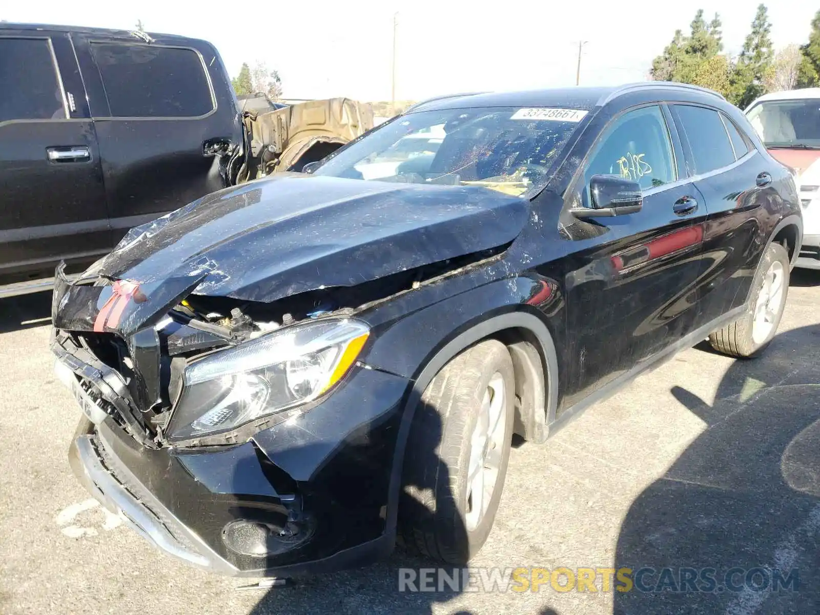 2 Photograph of a damaged car WDCTG4EB1LU023577 MERCEDES-BENZ G CLASS 2020