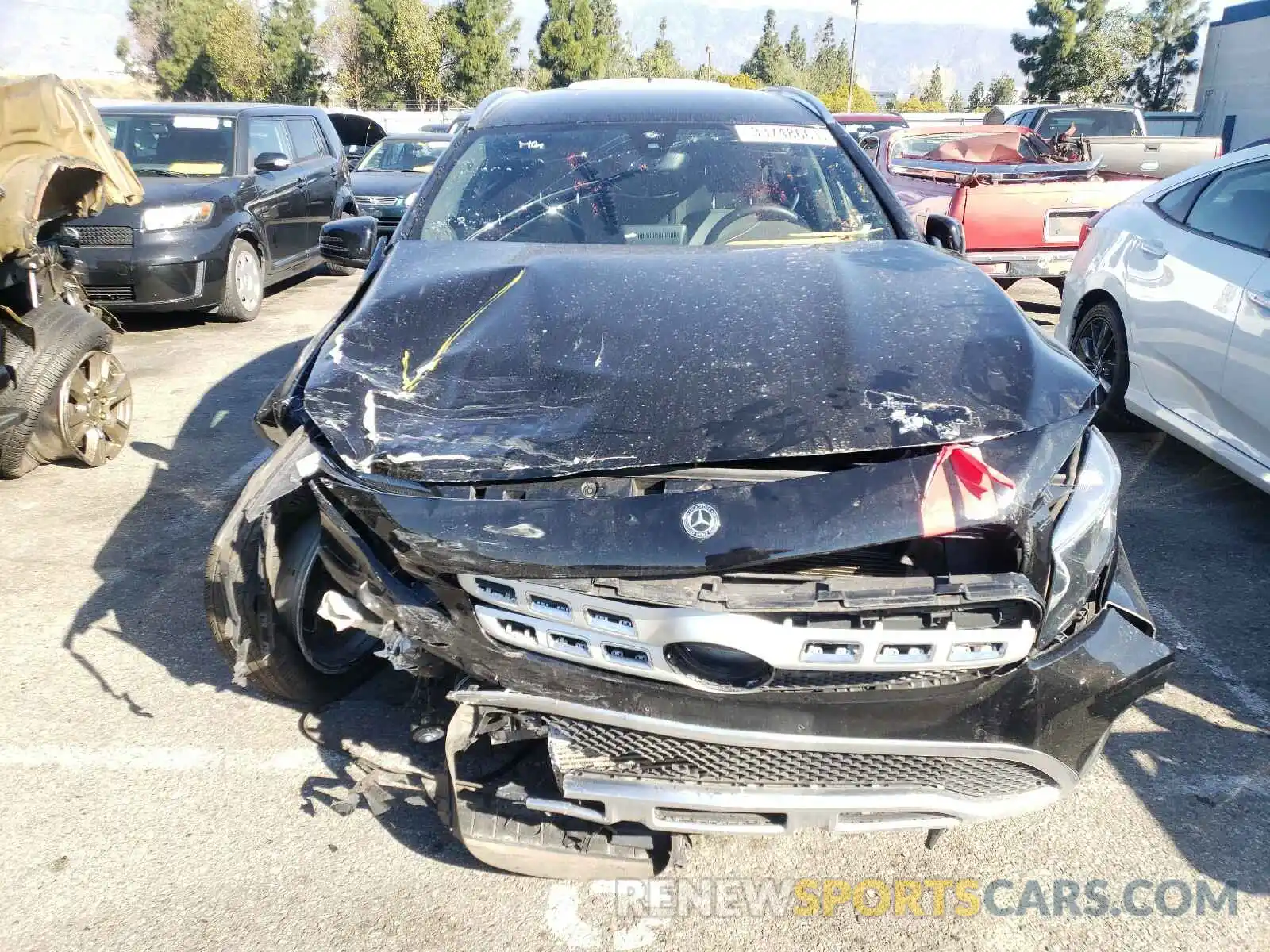 9 Фотография поврежденного автомобиля WDCTG4EB1LU023577 MERCEDES-BENZ G CLASS 2020