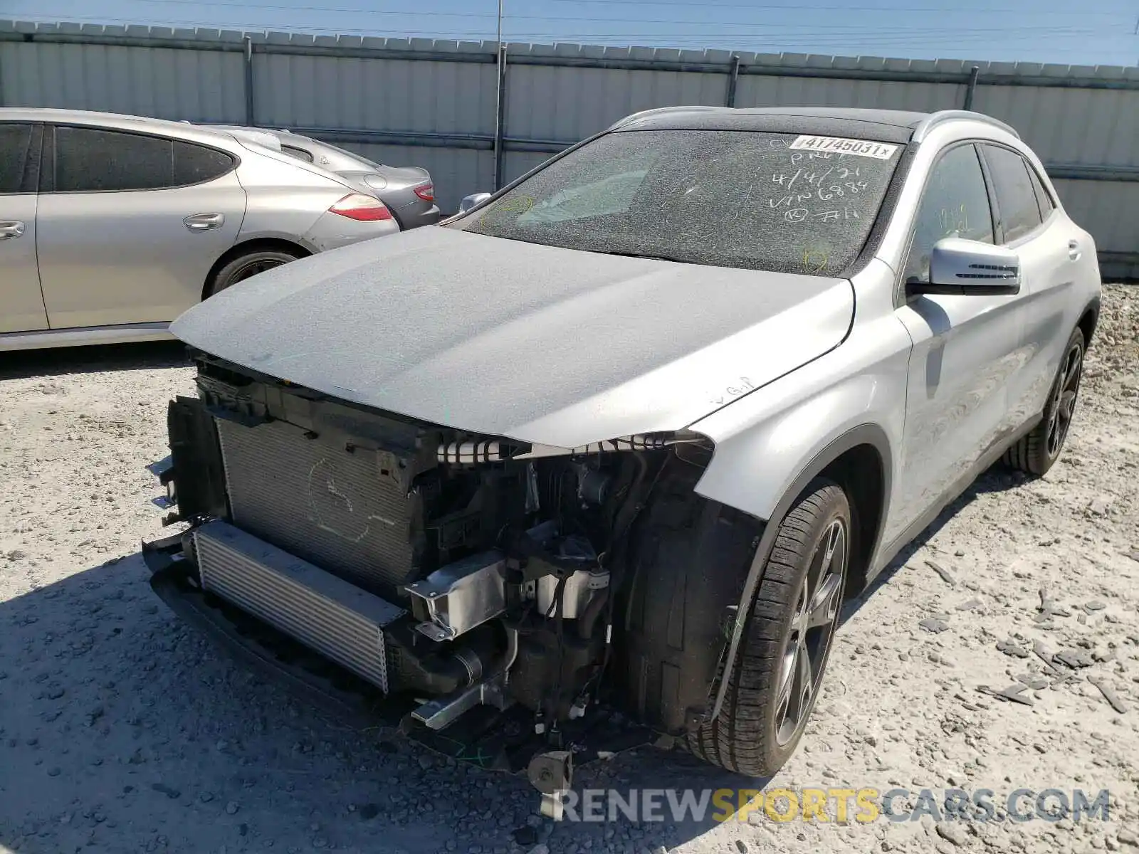 2 Photograph of a damaged car WDCTG4EB3LU026884 MERCEDES-BENZ G CLASS 2020