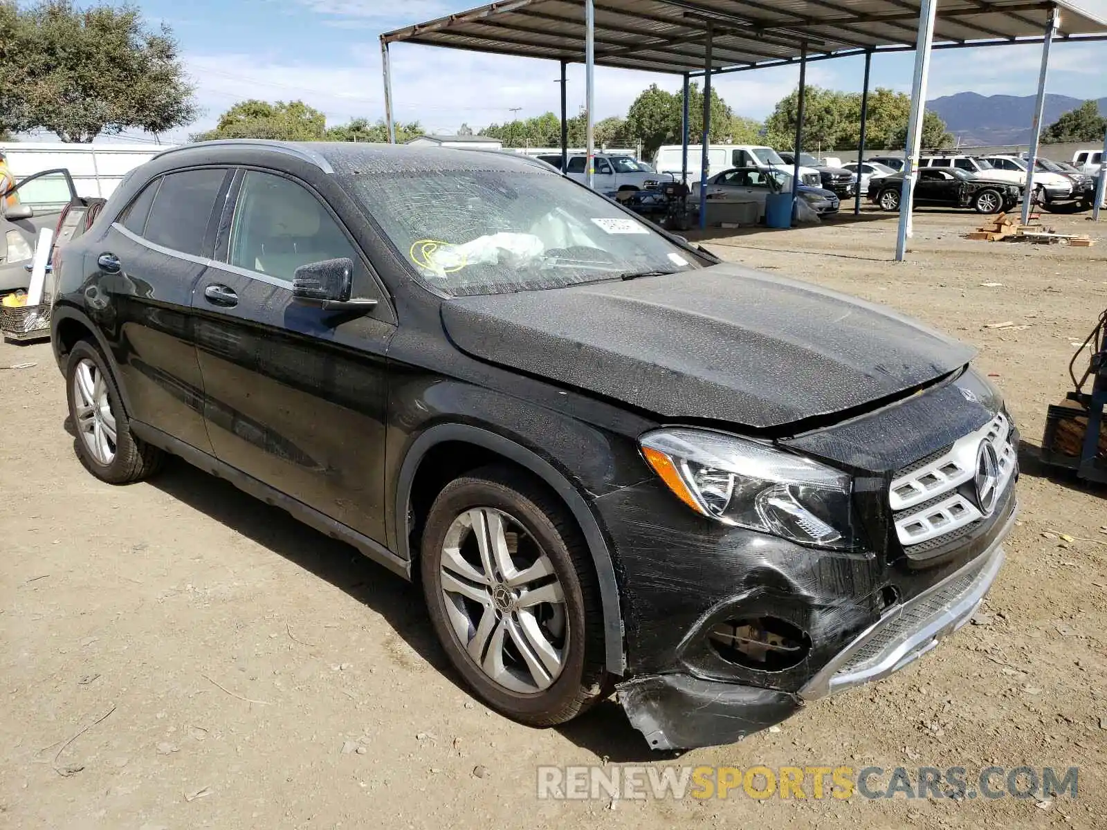 1 Photograph of a damaged car WDCTG4EB7LJ655565 MERCEDES-BENZ G CLASS 2020