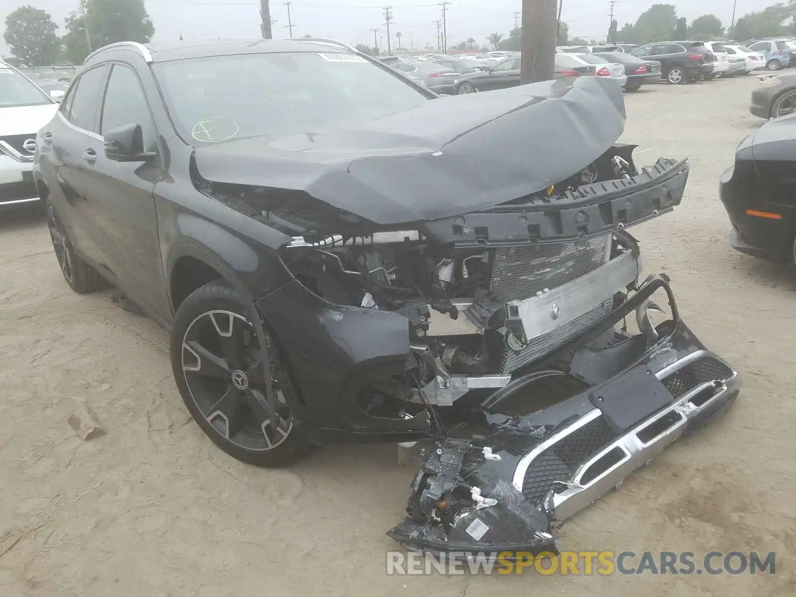 1 Photograph of a damaged car WDCTG4EB7LJ668266 MERCEDES-BENZ G CLASS 2020