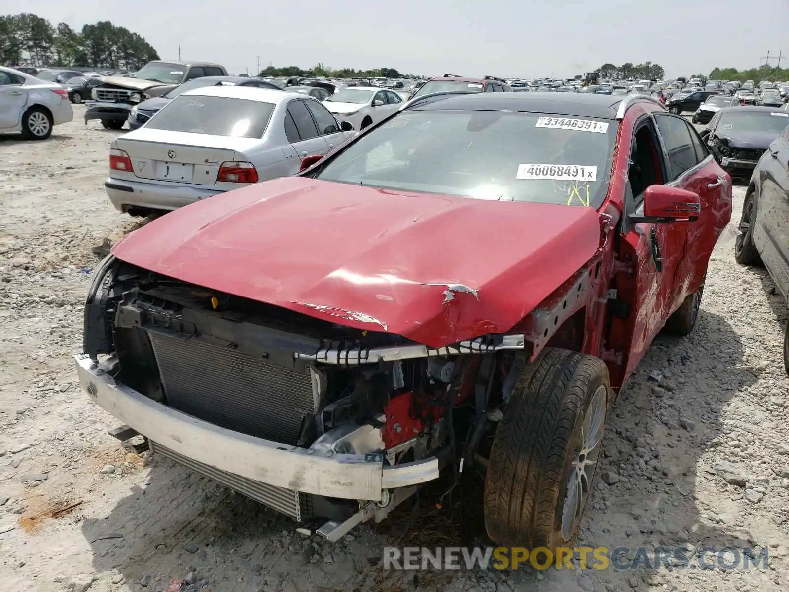 2 Photograph of a damaged car WDCTG4EB7LU024037 MERCEDES-BENZ G CLASS 2020