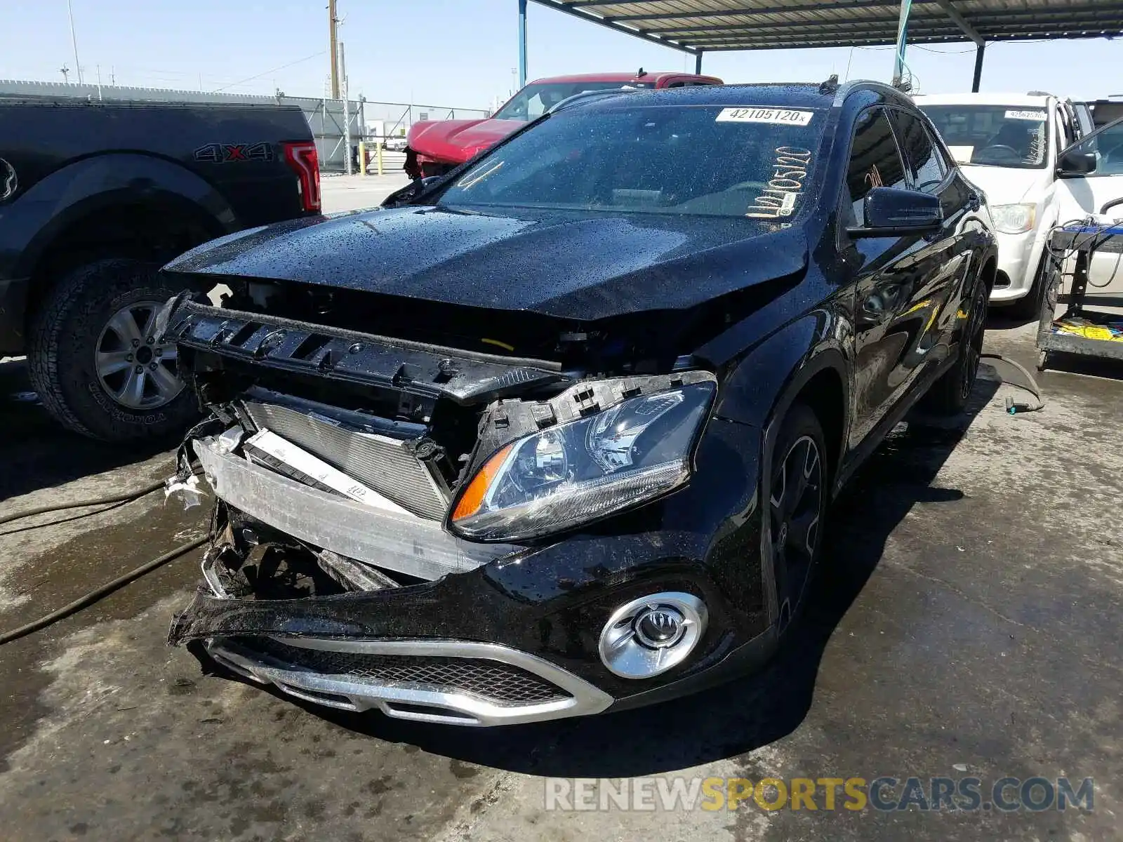 2 Photograph of a damaged car WDCTG4EB7LU028878 MERCEDES-BENZ G CLASS 2020