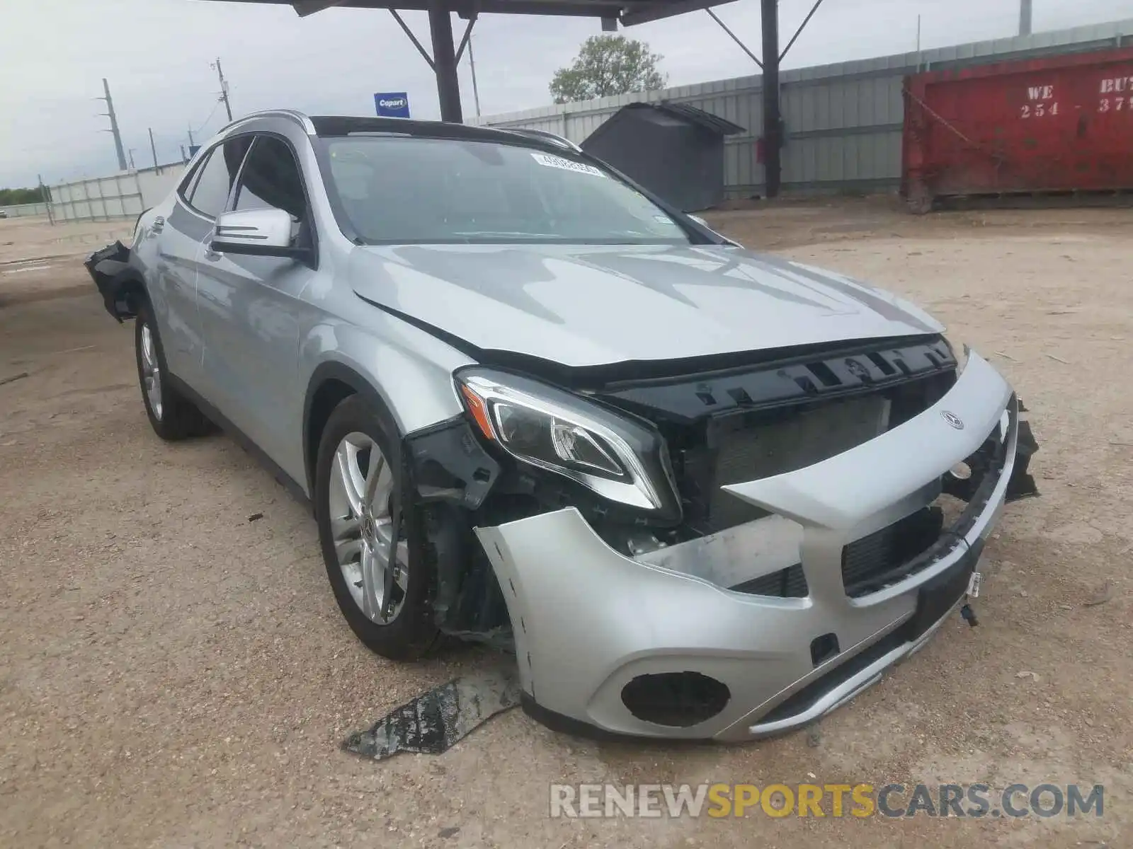 1 Photograph of a damaged car WDCTG4EB9LU022970 MERCEDES-BENZ G CLASS 2020