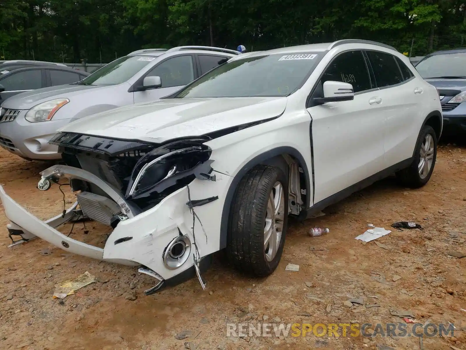 2 Photograph of a damaged car WDCTG4EB9LU023343 MERCEDES-BENZ G CLASS 2020