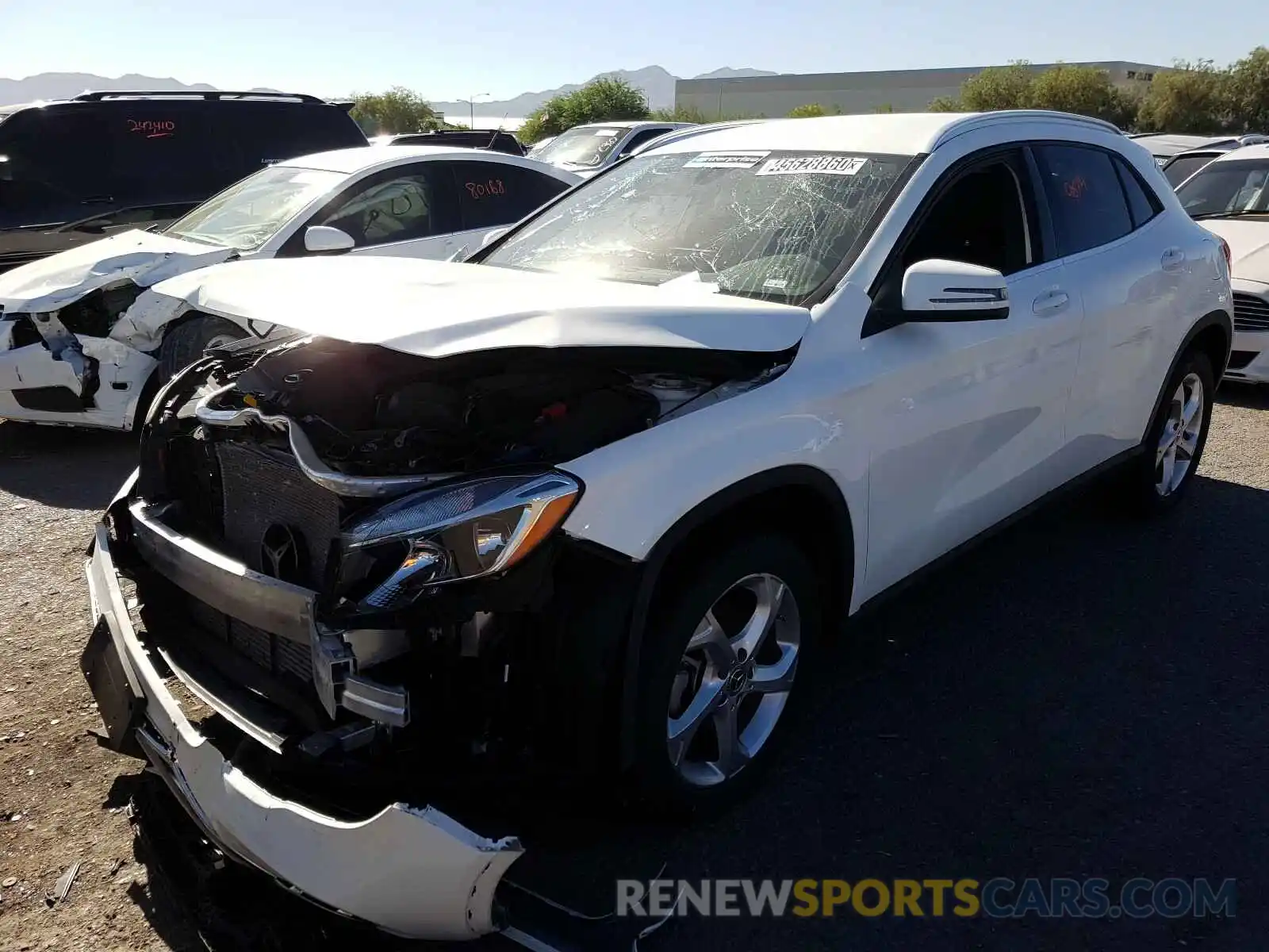 2 Photograph of a damaged car WDCTG4EB9LU027554 MERCEDES-BENZ G CLASS 2020