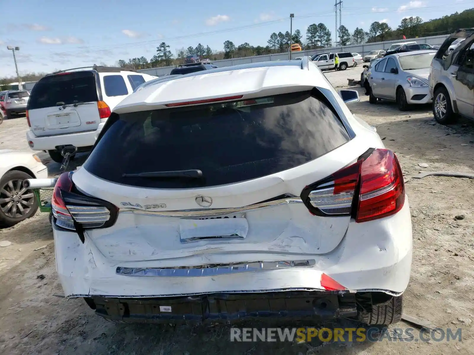 9 Photograph of a damaged car WDCTG4EBXLJ658122 MERCEDES-BENZ G CLASS 2020