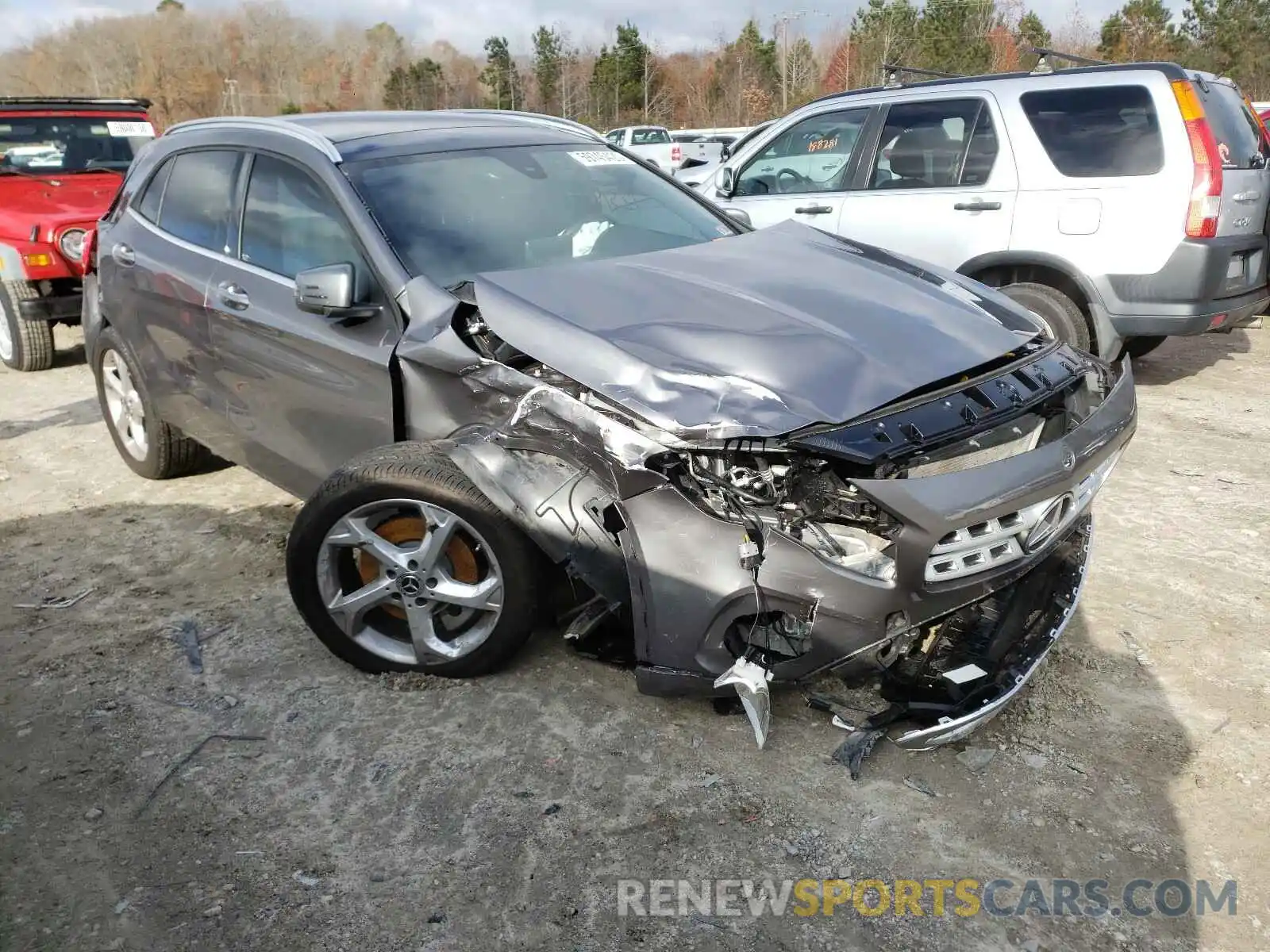 1 Photograph of a damaged car WDCTG4GB1LJ670785 MERCEDES-BENZ G CLASS 2020