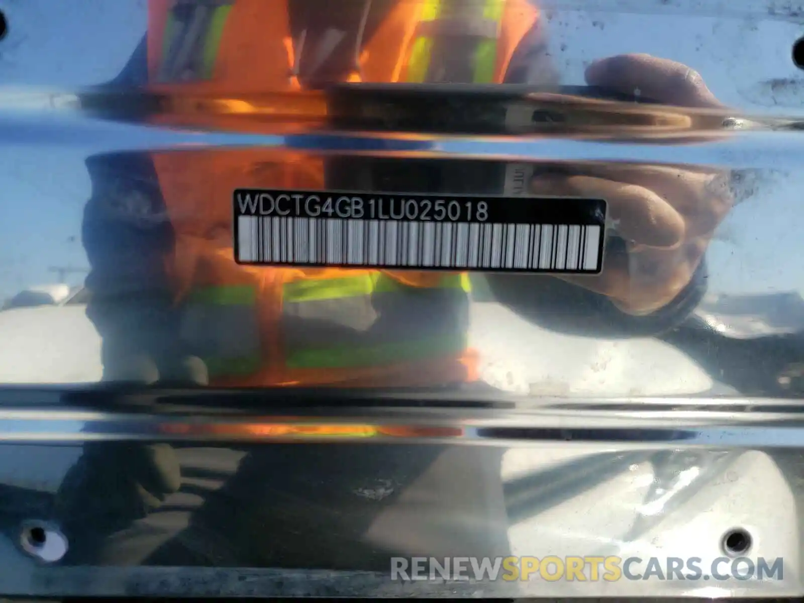 10 Photograph of a damaged car WDCTG4GB1LU025018 MERCEDES-BENZ G CLASS 2020