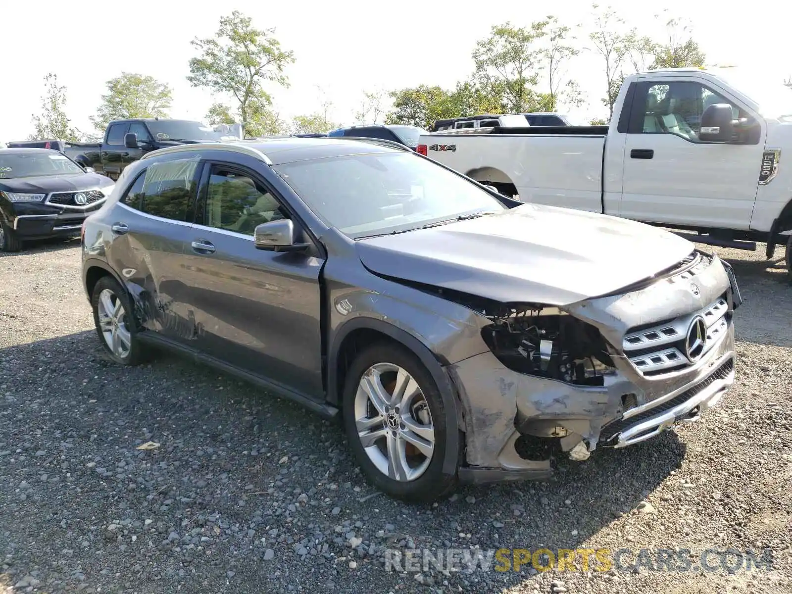 1 Photograph of a damaged car WDCTG4GB3LJ658718 MERCEDES-BENZ G CLASS 2020