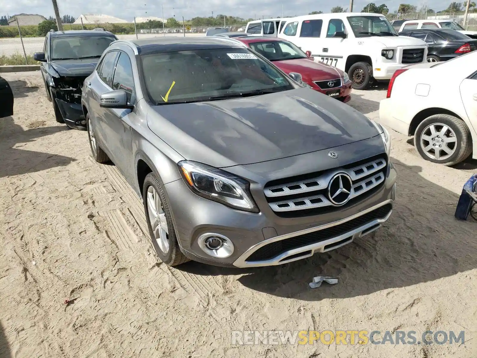 1 Photograph of a damaged car WDCTG4GB3LJ658833 MERCEDES-BENZ G CLASS 2020