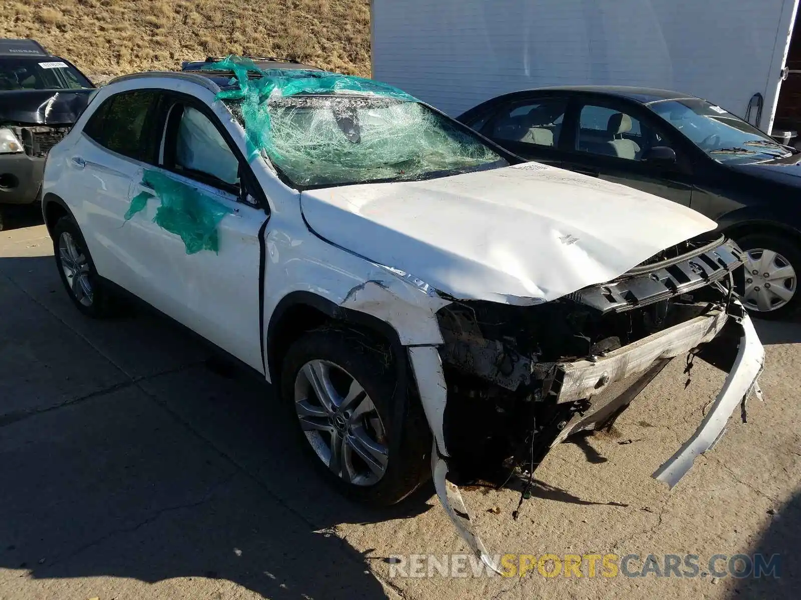 1 Photograph of a damaged car WDCTG4GB5LU028617 MERCEDES-BENZ G CLASS 2020