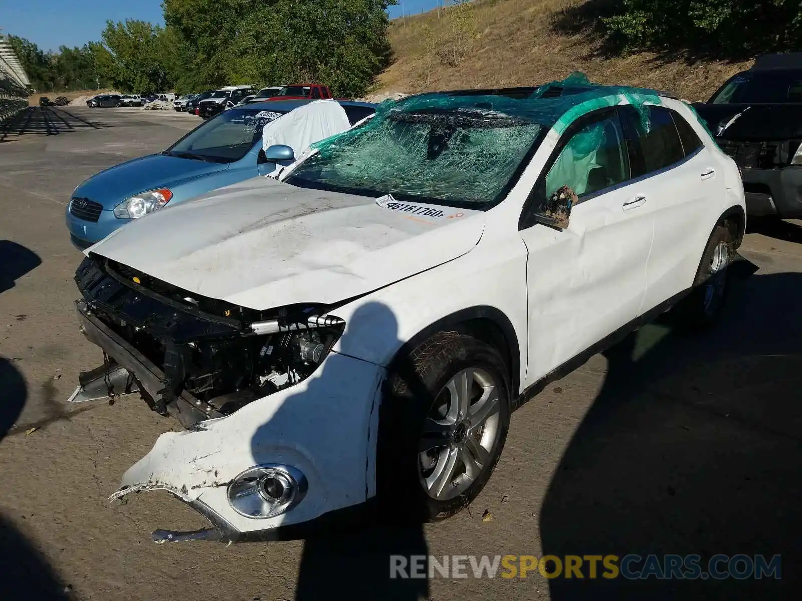 2 Photograph of a damaged car WDCTG4GB5LU028617 MERCEDES-BENZ G CLASS 2020