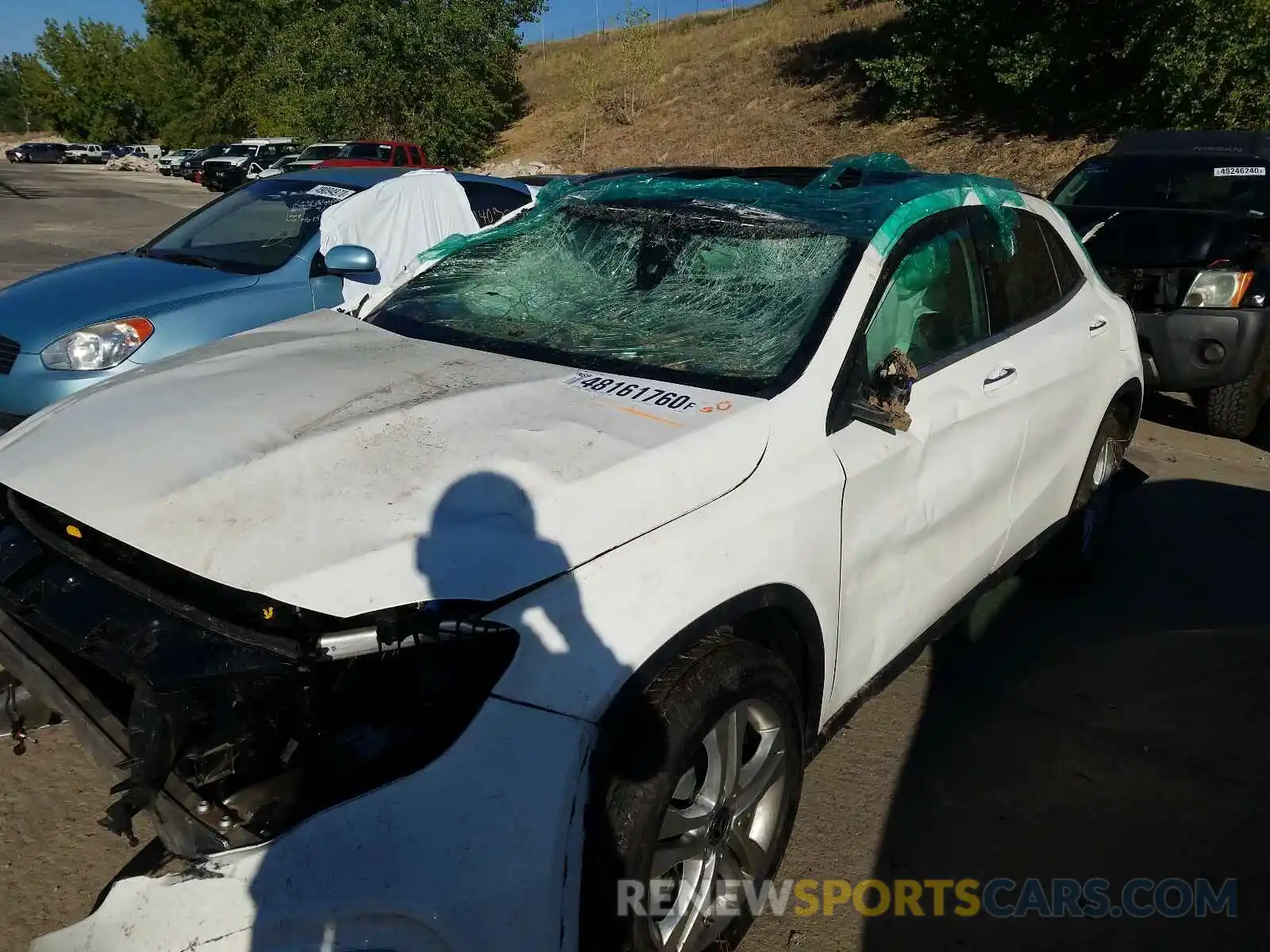 9 Photograph of a damaged car WDCTG4GB5LU028617 MERCEDES-BENZ G CLASS 2020