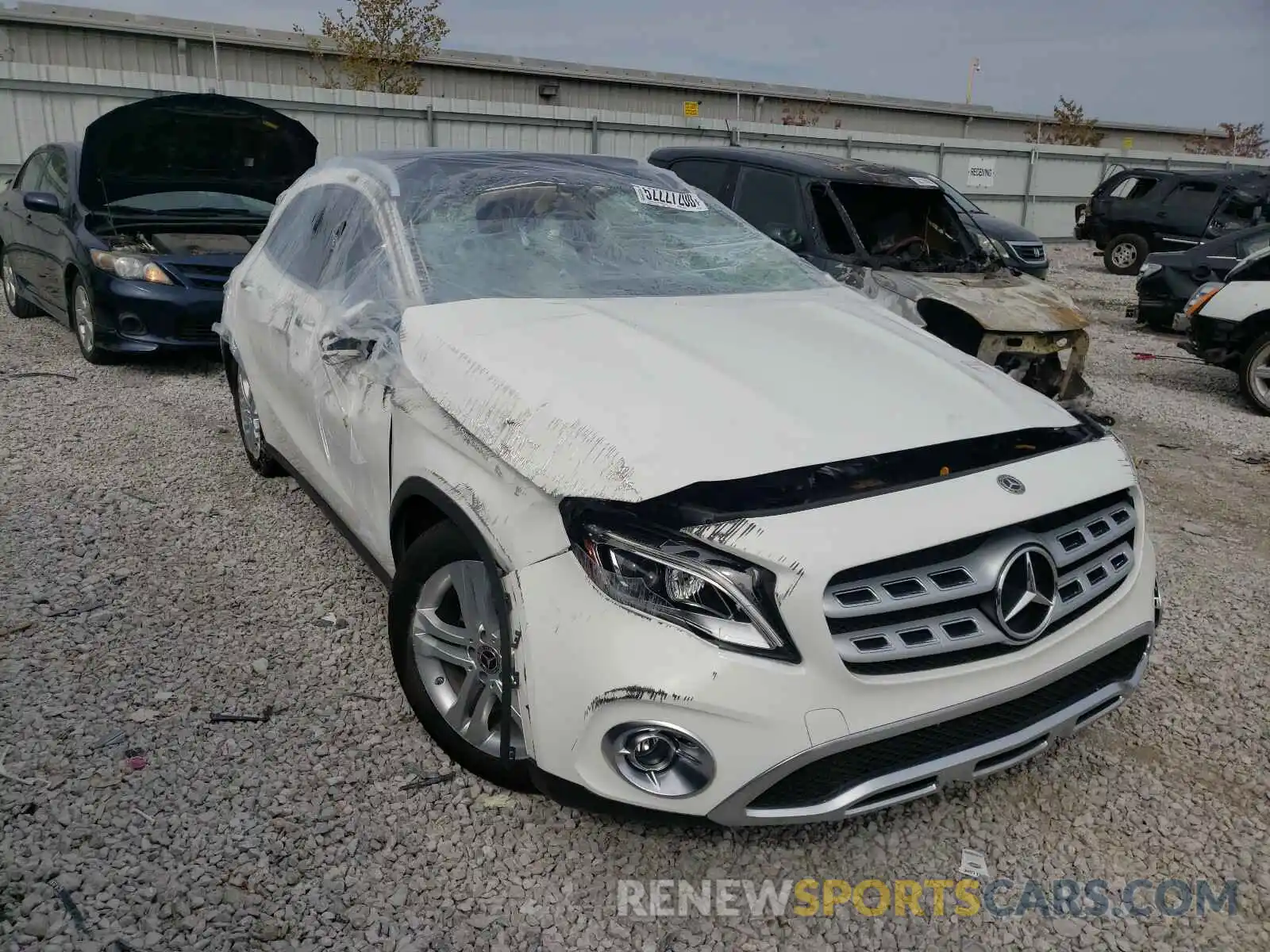 1 Photograph of a damaged car WDCTG4GB6LU028724 MERCEDES-BENZ G CLASS 2020