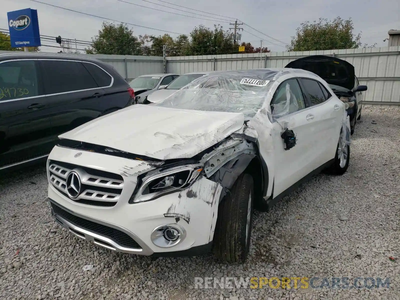 2 Photograph of a damaged car WDCTG4GB6LU028724 MERCEDES-BENZ G CLASS 2020