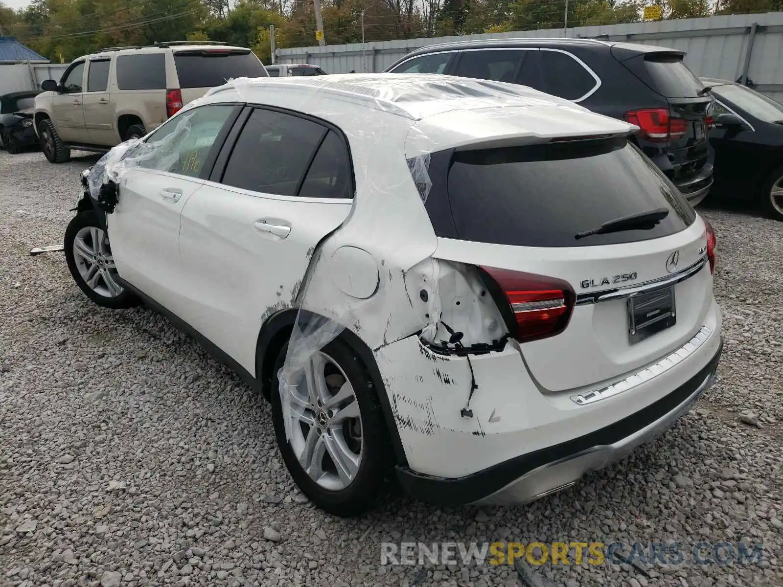 3 Photograph of a damaged car WDCTG4GB6LU028724 MERCEDES-BENZ G CLASS 2020