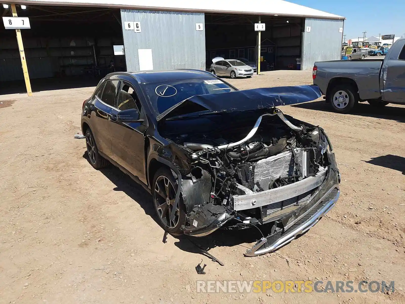 1 Photograph of a damaged car WDCTG4GB8LU025758 MERCEDES-BENZ G CLASS 2020