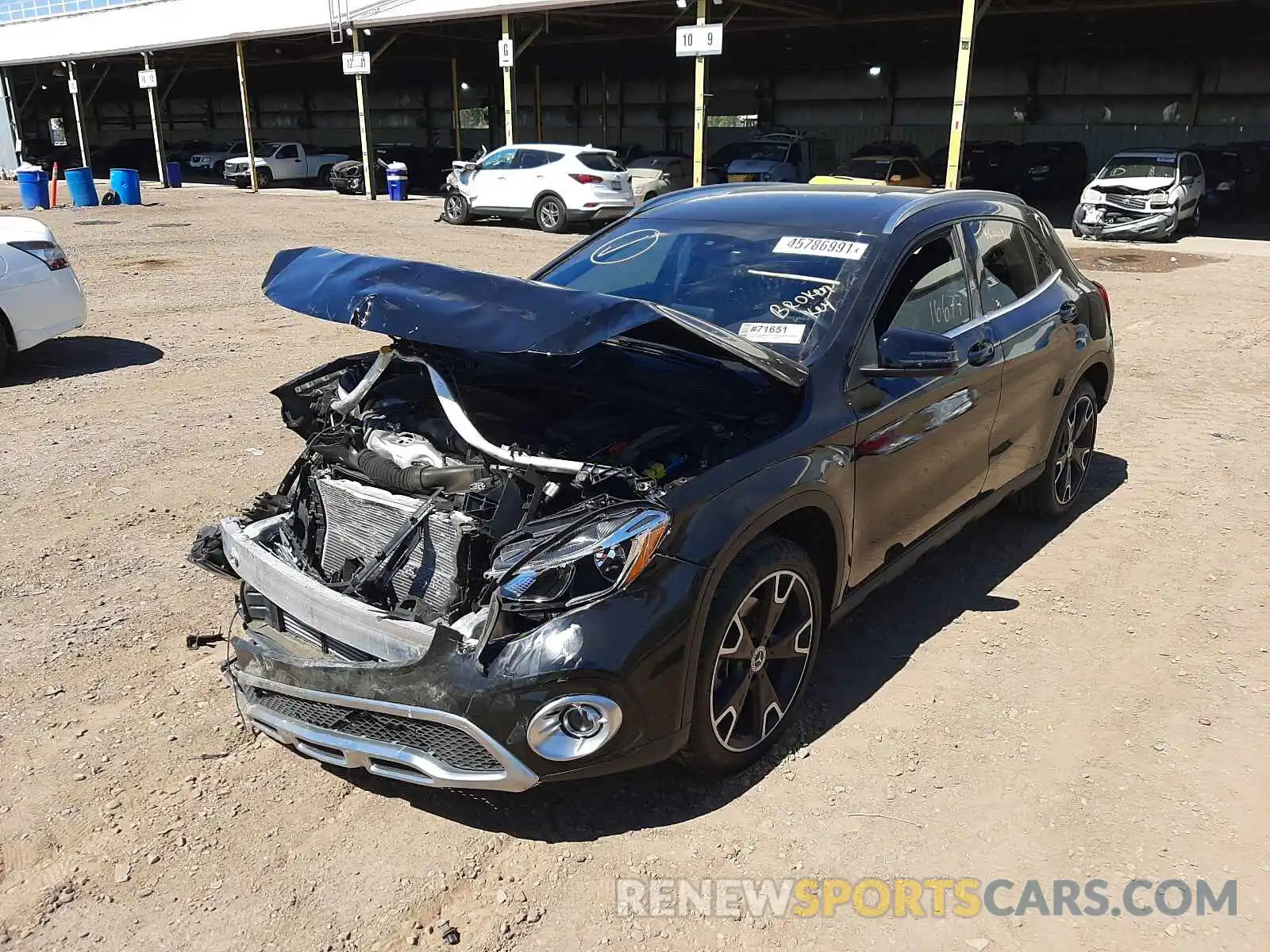 2 Photograph of a damaged car WDCTG4GB8LU025758 MERCEDES-BENZ G CLASS 2020