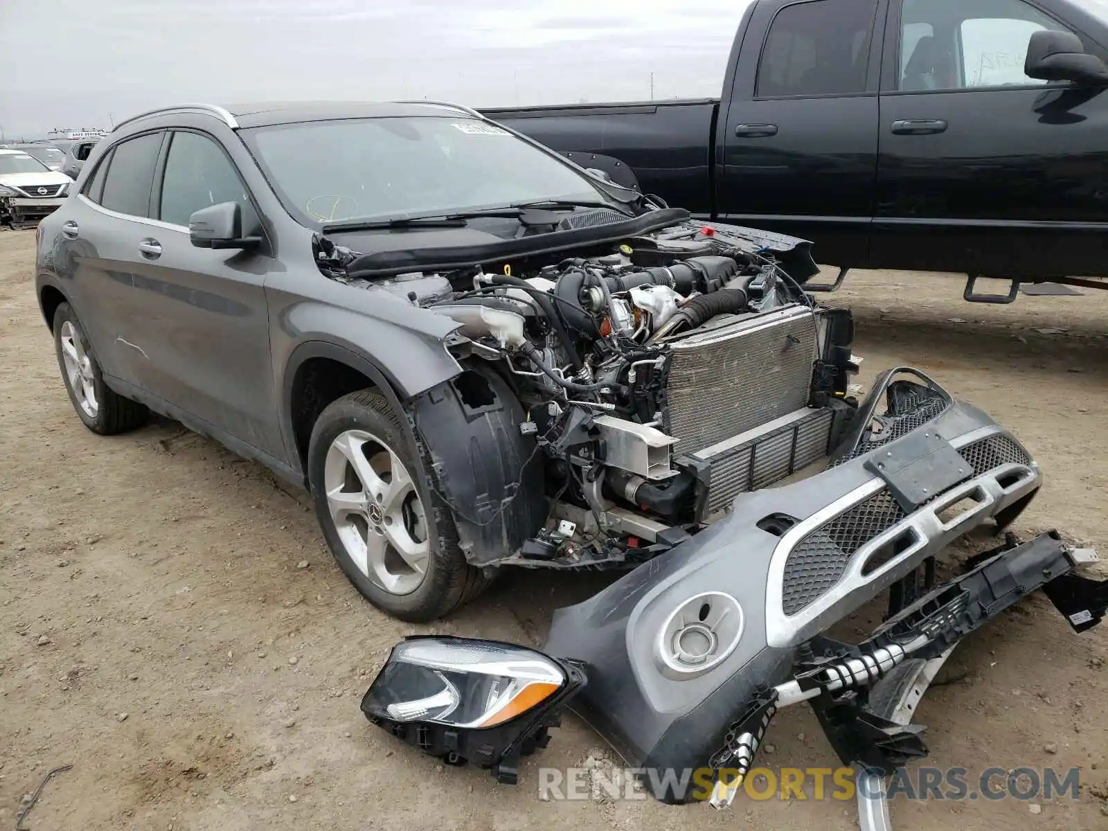 1 Photograph of a damaged car WDCTG4GBXLJ677413 MERCEDES-BENZ G CLASS 2020