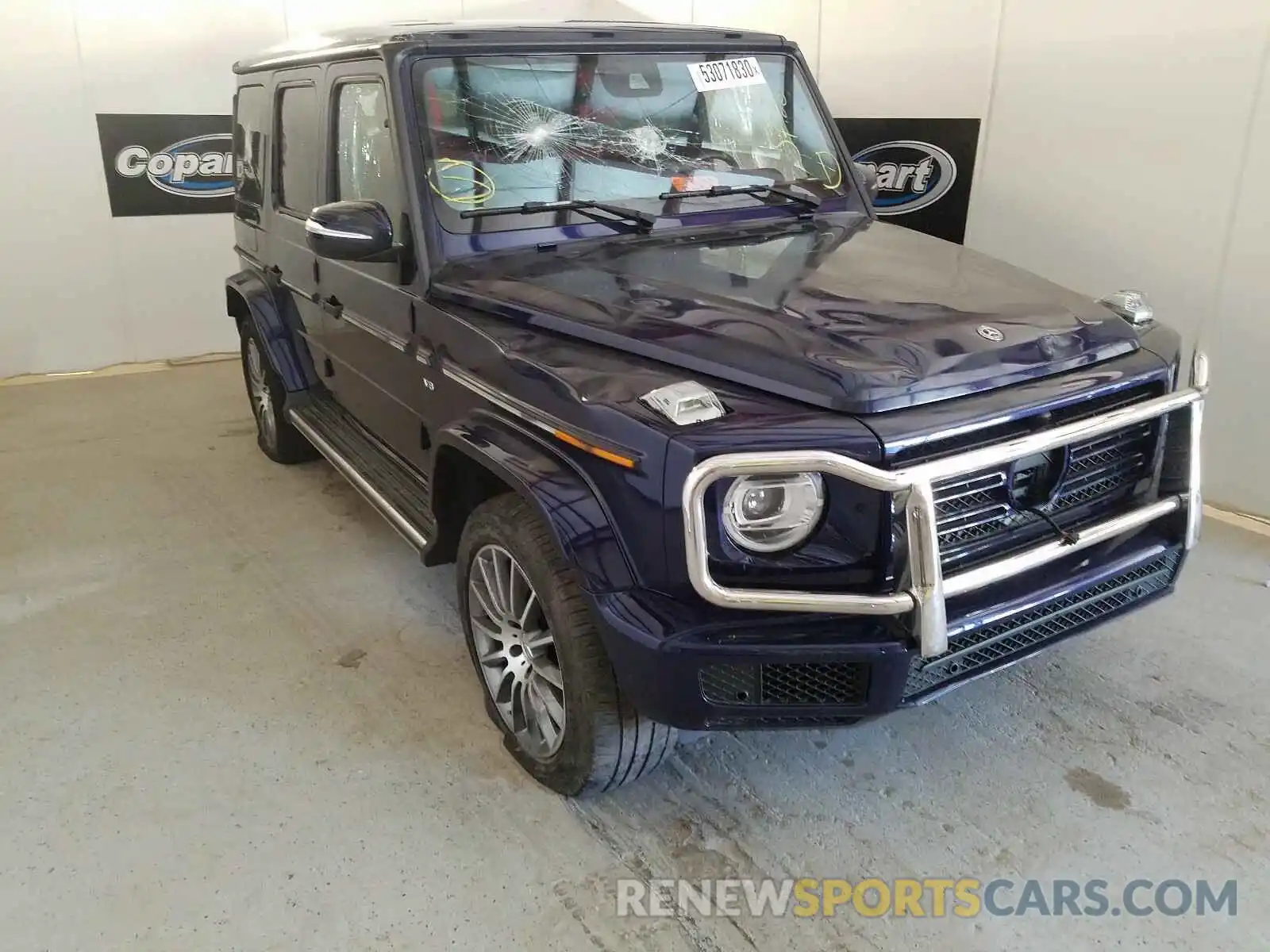 1 Photograph of a damaged car WDCYC6BJ2LX334815 MERCEDES-BENZ G CLASS 2020