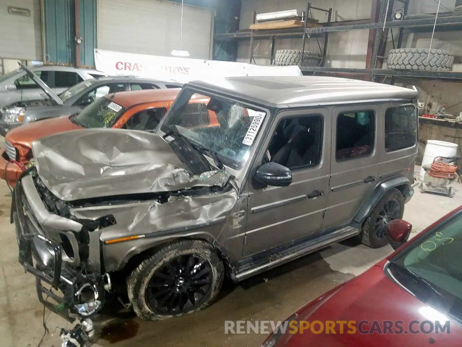 9 Photograph of a damaged car WDCYC6BJ4LX338526 MERCEDES-BENZ G CLASS 2020