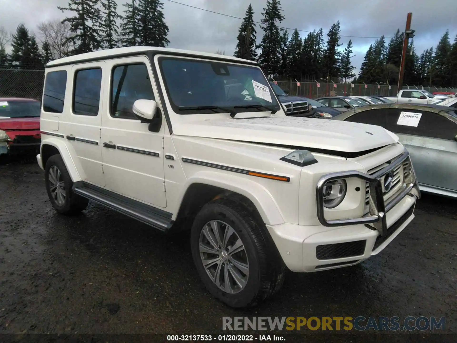 1 Photograph of a damaged car WDCYC6BJ5LX333660 MERCEDES-BENZ G-CLASS 2020