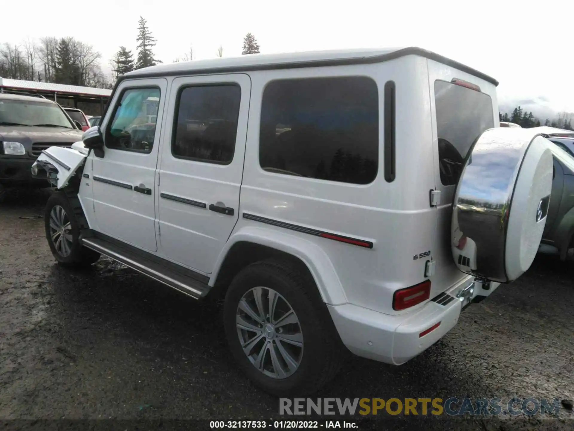 3 Фотография поврежденного автомобиля WDCYC6BJ5LX333660 MERCEDES-BENZ G-CLASS 2020