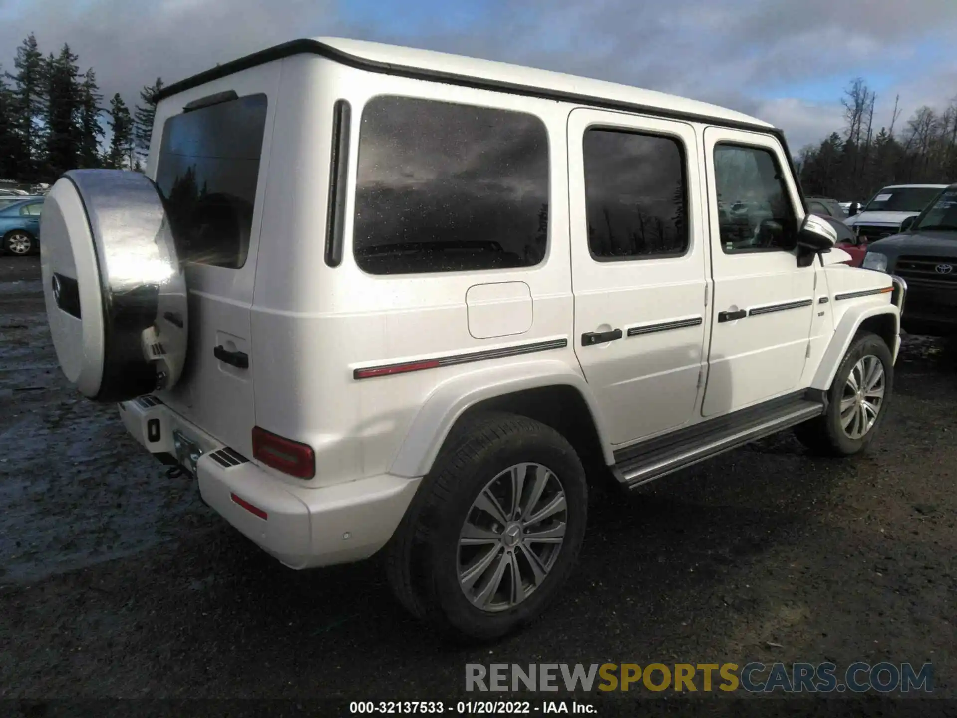 4 Photograph of a damaged car WDCYC6BJ5LX333660 MERCEDES-BENZ G-CLASS 2020