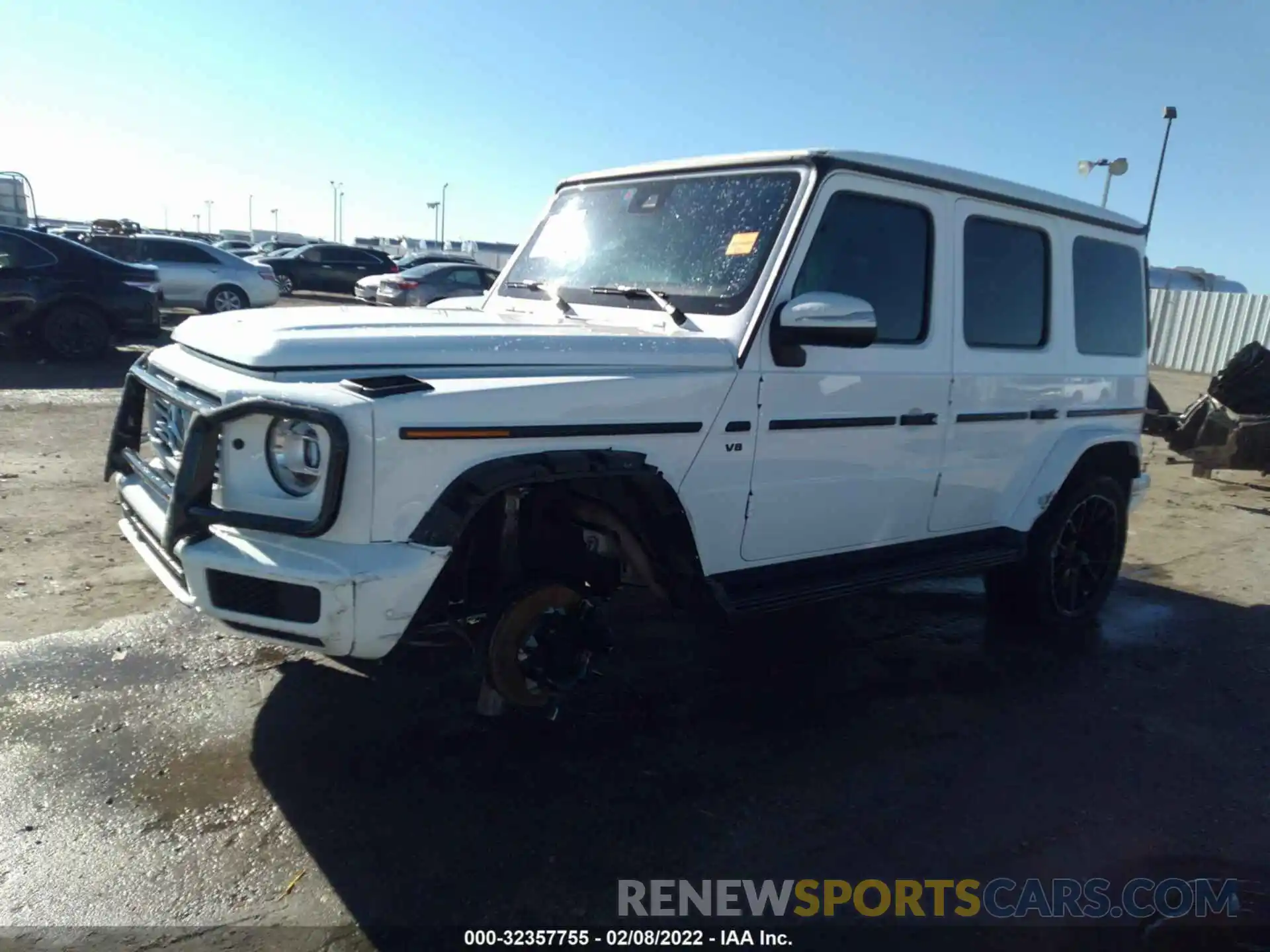 2 Фотография поврежденного автомобиля WDCYC6BJ5LX334758 MERCEDES-BENZ G-CLASS 2020