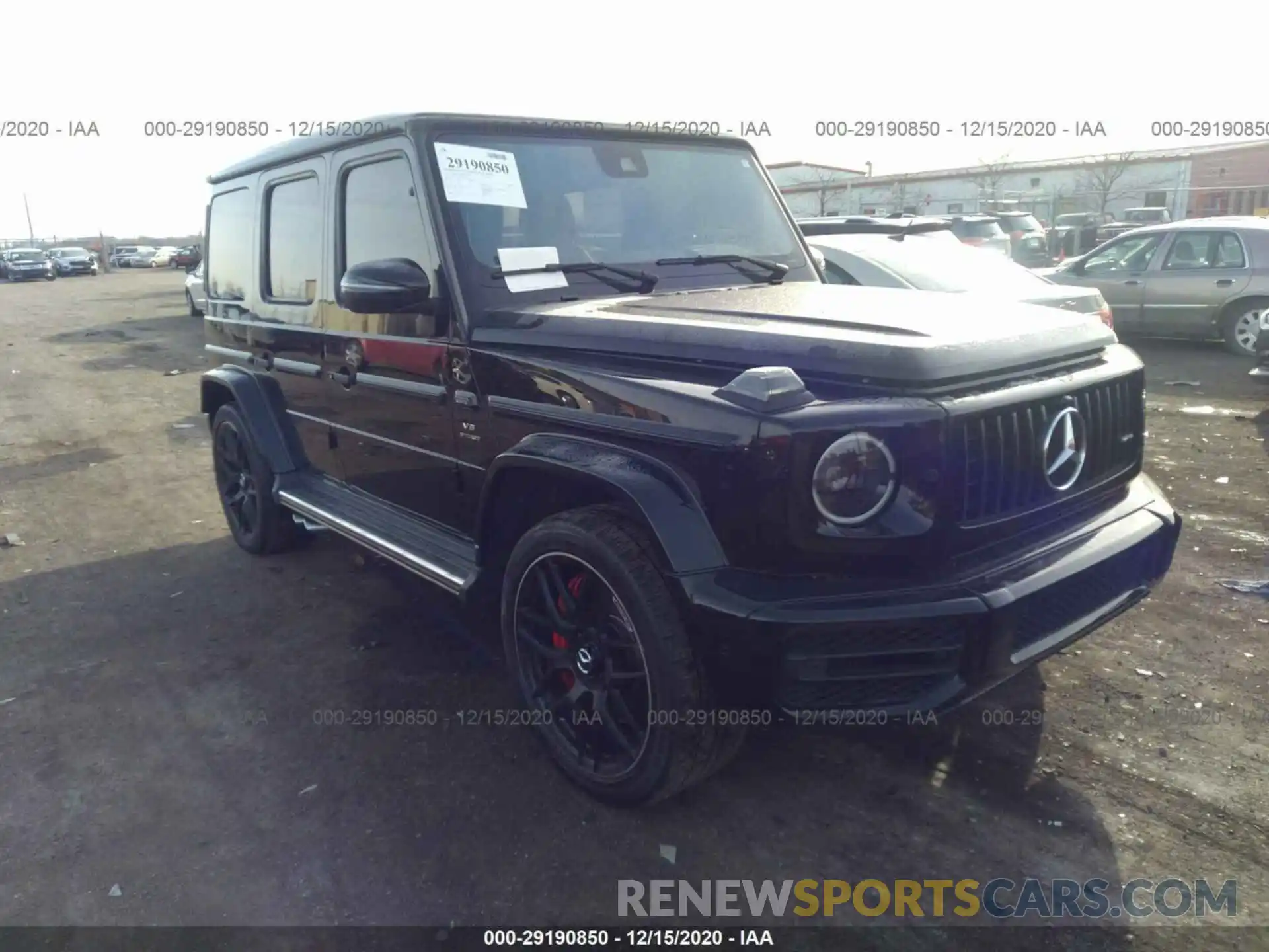 1 Photograph of a damaged car WDCYC7HJ1LX334785 MERCEDES-BENZ G-CLASS 2020