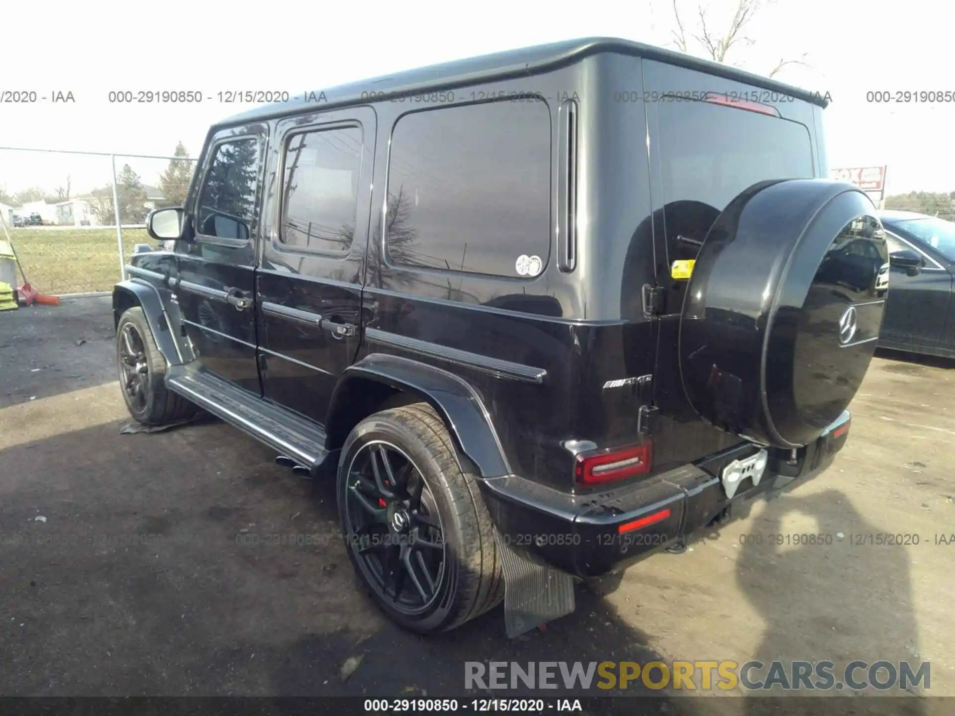 3 Фотография поврежденного автомобиля WDCYC7HJ1LX334785 MERCEDES-BENZ G-CLASS 2020