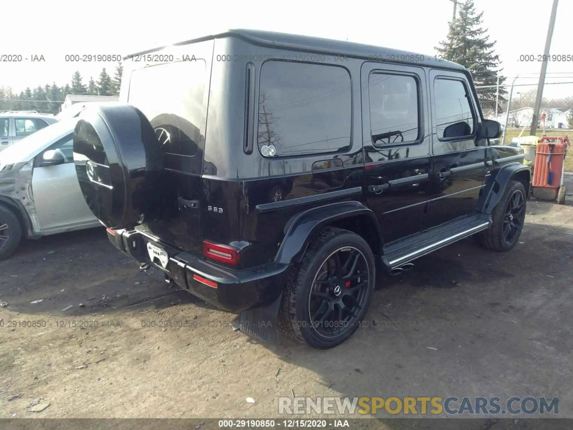 4 Photograph of a damaged car WDCYC7HJ1LX334785 MERCEDES-BENZ G-CLASS 2020