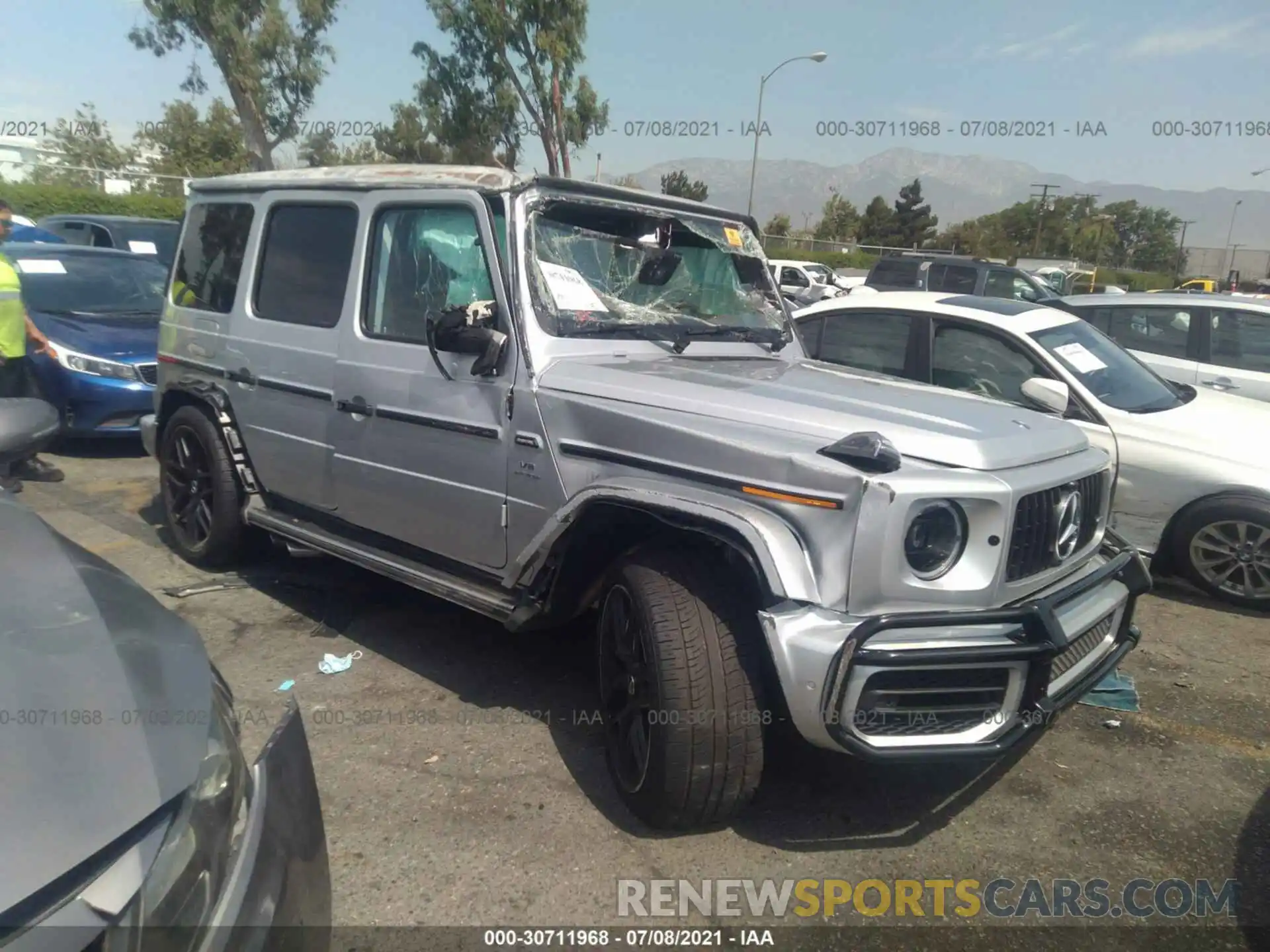 1 Photograph of a damaged car WDCYC7HJ2LX336920 MERCEDES-BENZ G-CLASS 2020