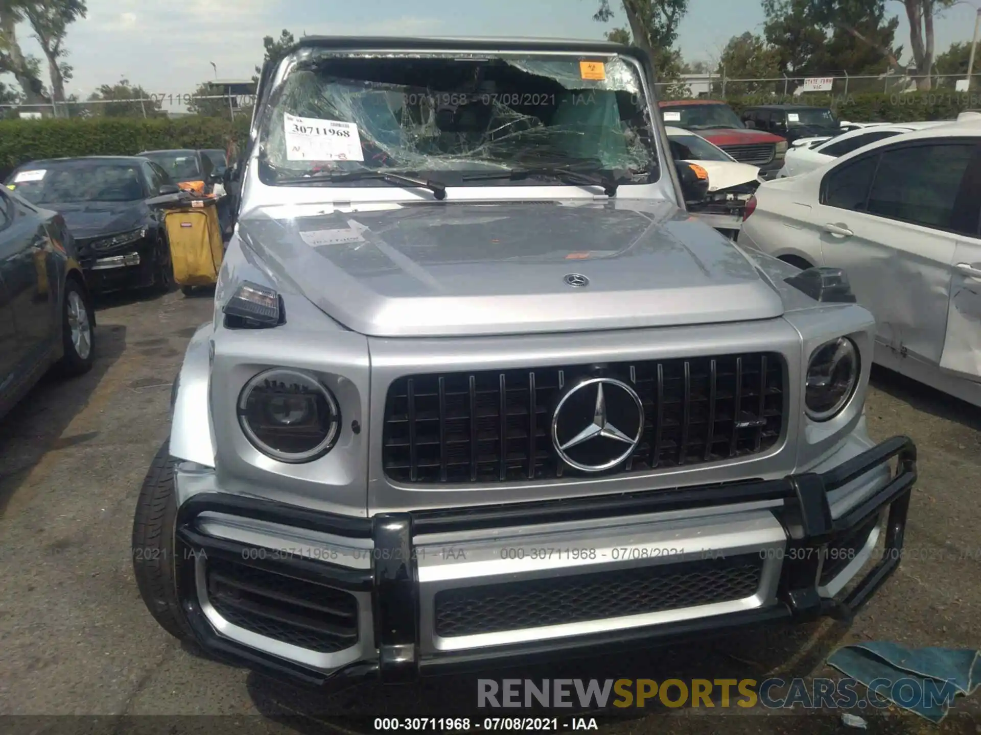 6 Photograph of a damaged car WDCYC7HJ2LX336920 MERCEDES-BENZ G-CLASS 2020