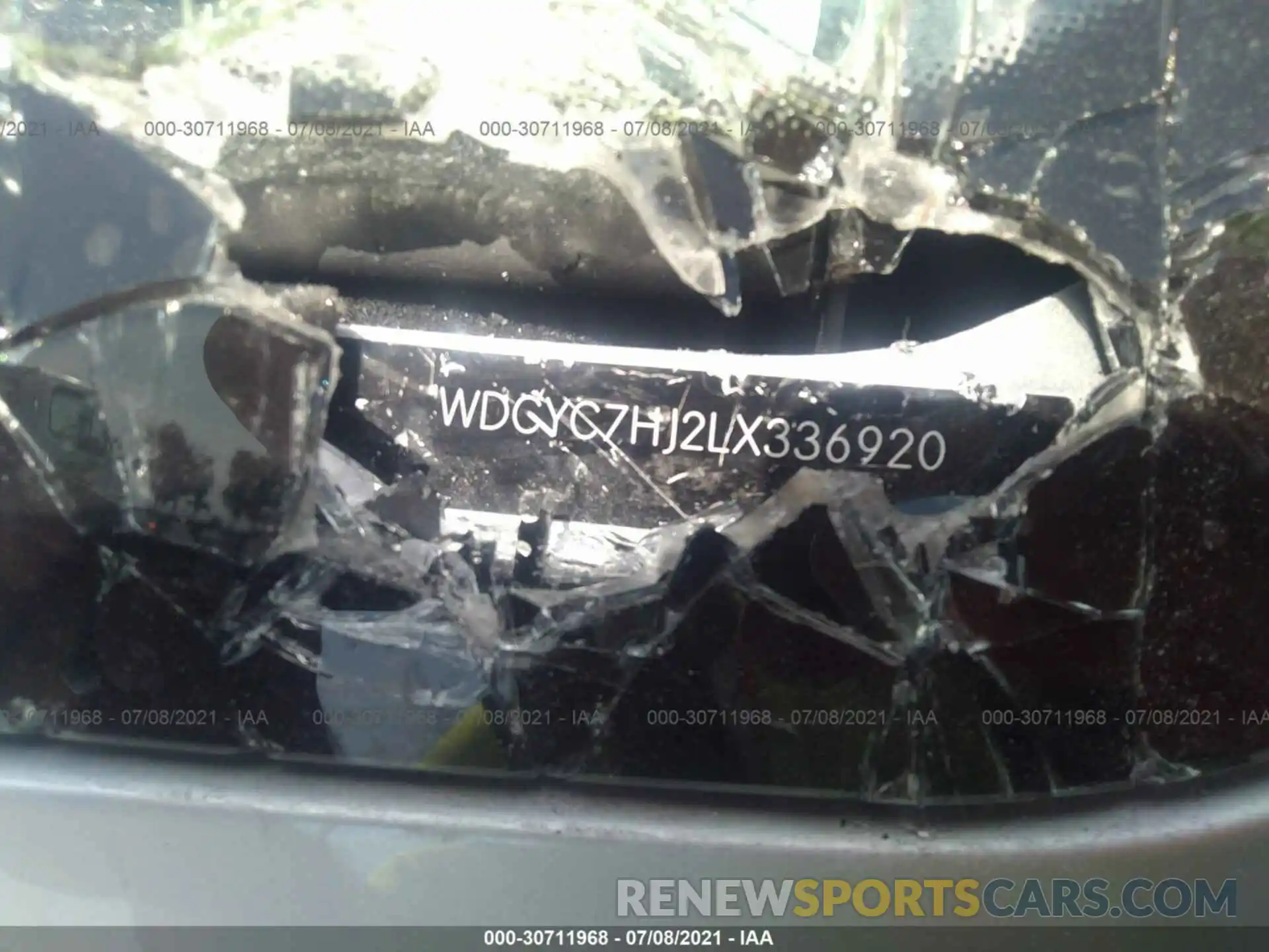 9 Photograph of a damaged car WDCYC7HJ2LX336920 MERCEDES-BENZ G-CLASS 2020