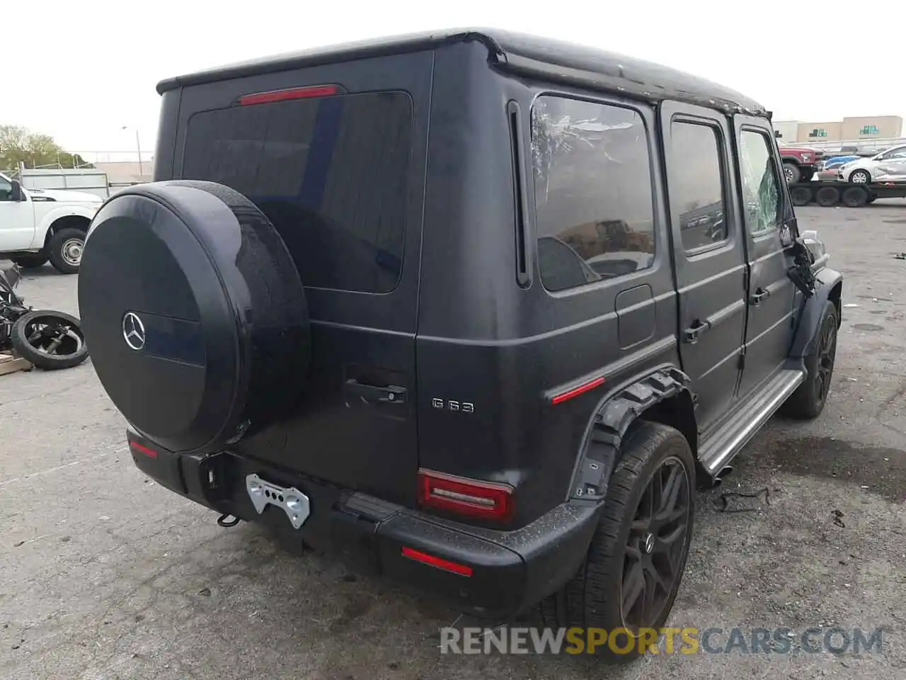 4 Фотография поврежденного автомобиля WDCYC7HJ9LX333836 MERCEDES-BENZ G-CLASS 2020