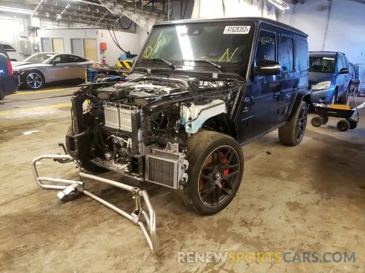 2 Фотография поврежденного автомобиля WDCYC7HJ9LX334968 MERCEDES-BENZ G-CLASS 2020