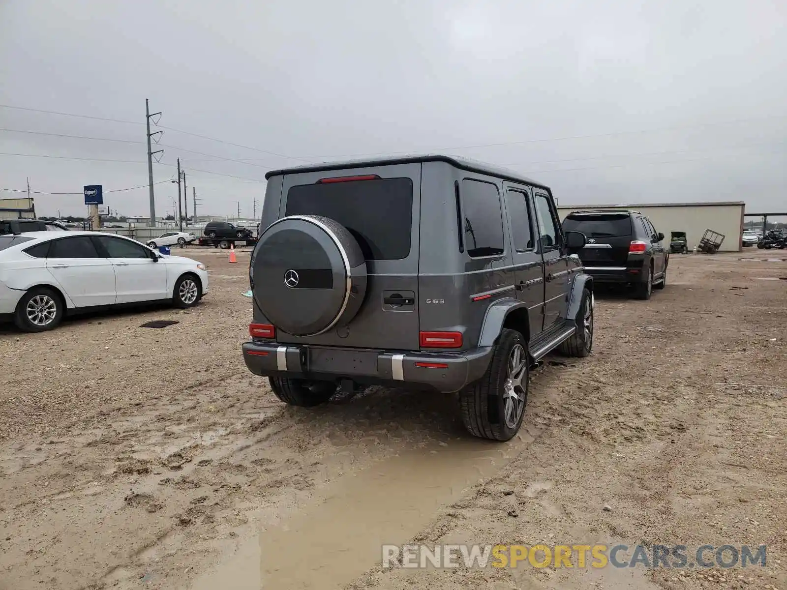 4 Фотография поврежденного автомобиля WDCYC7HJ9LX339216 MERCEDES-BENZ G-CLASS 2020