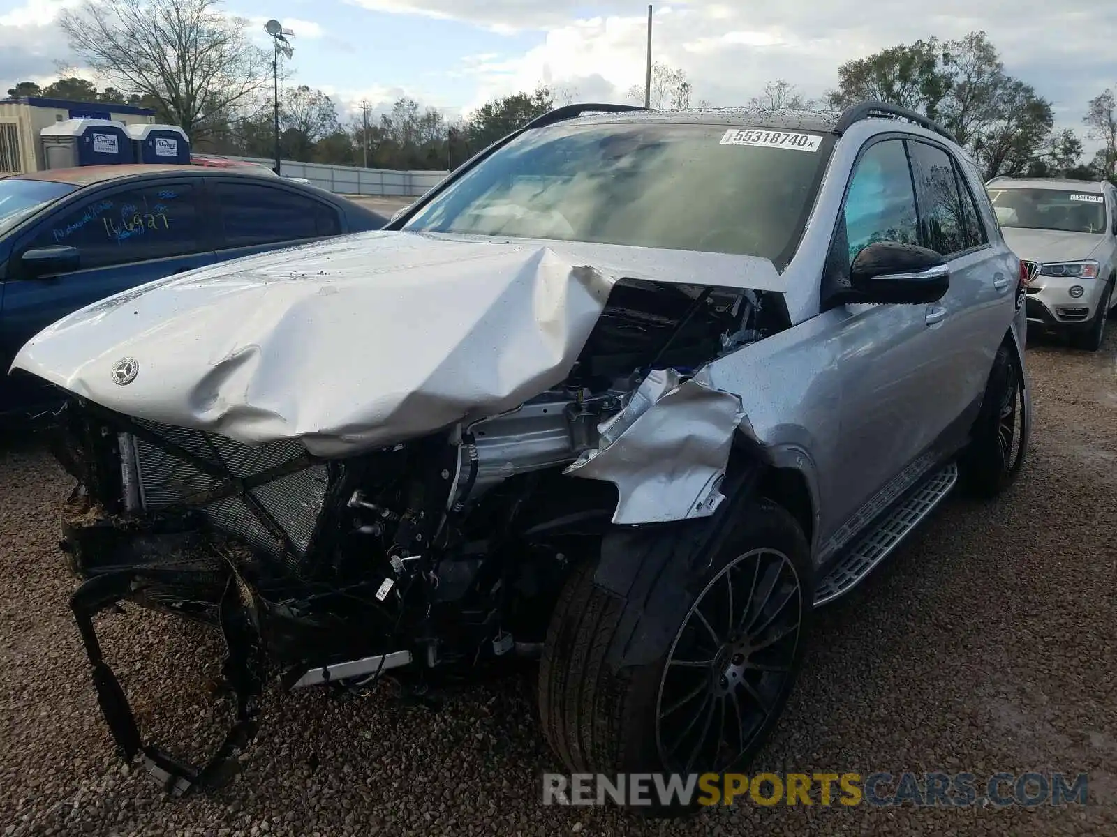 2 Photograph of a damaged car 4JGFB4JB2MA313302 MERCEDES-BENZ G CLASS 2021