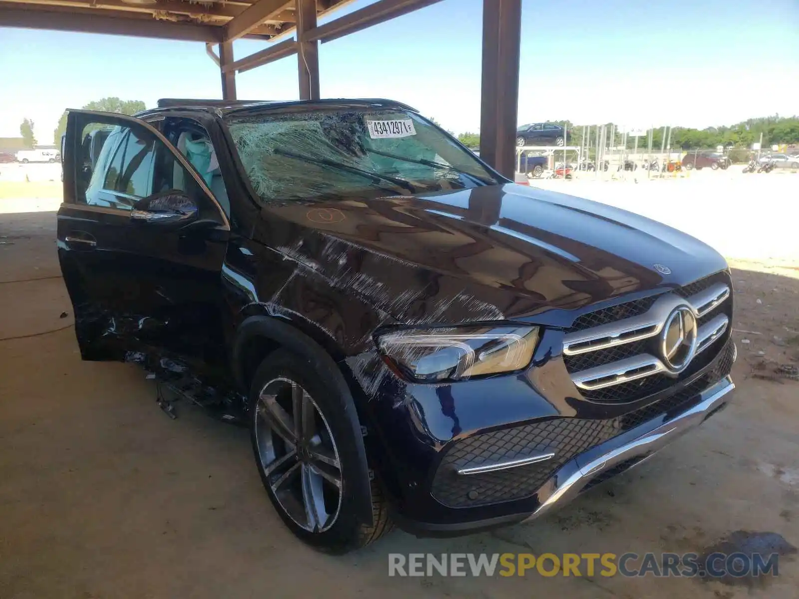 1 Photograph of a damaged car 4JGFB4KB2MA444860 MERCEDES-BENZ G CLASS 2021