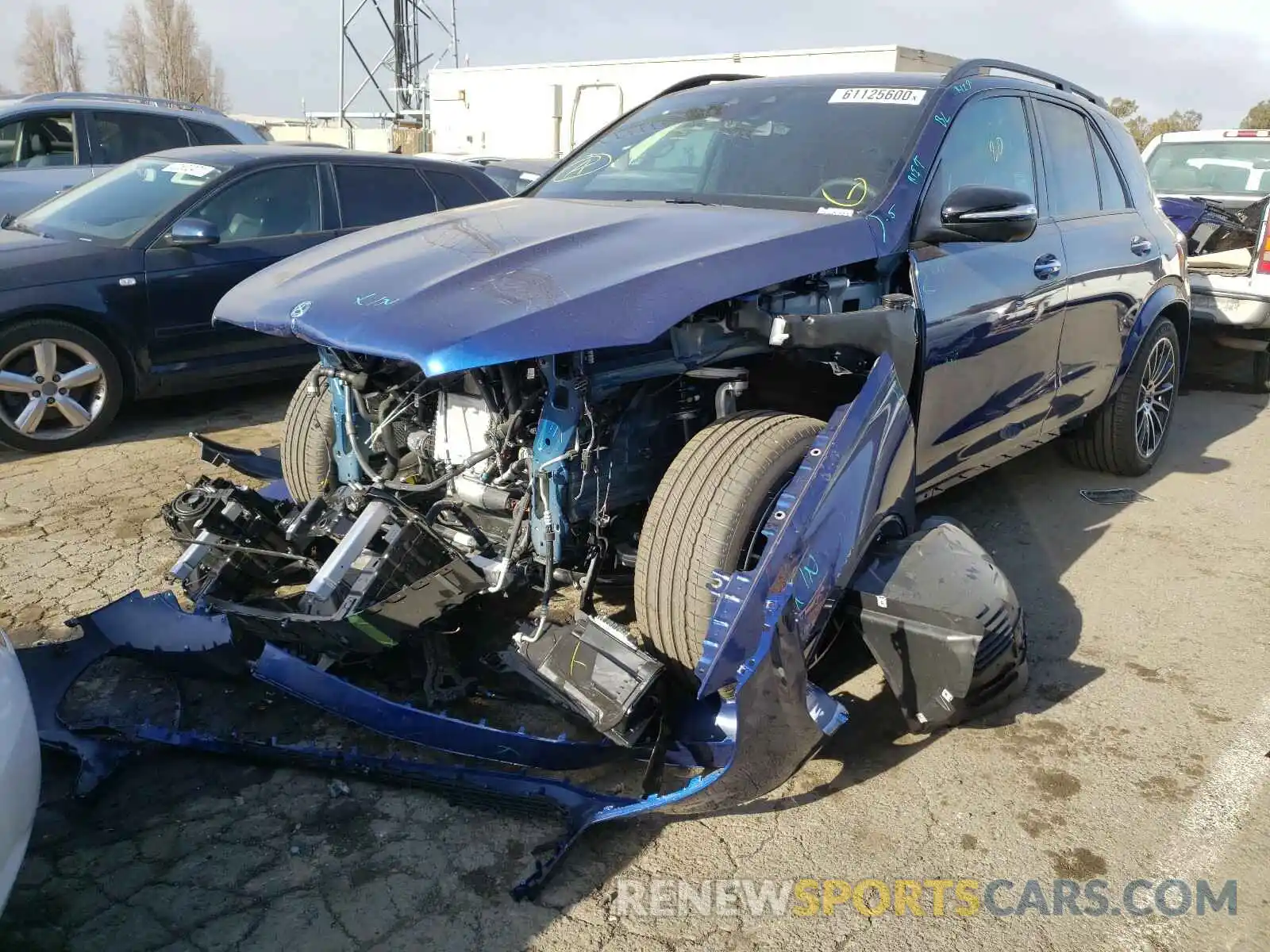 2 Photograph of a damaged car 4JGFB4KB8MA362552 MERCEDES-BENZ G CLASS 2021