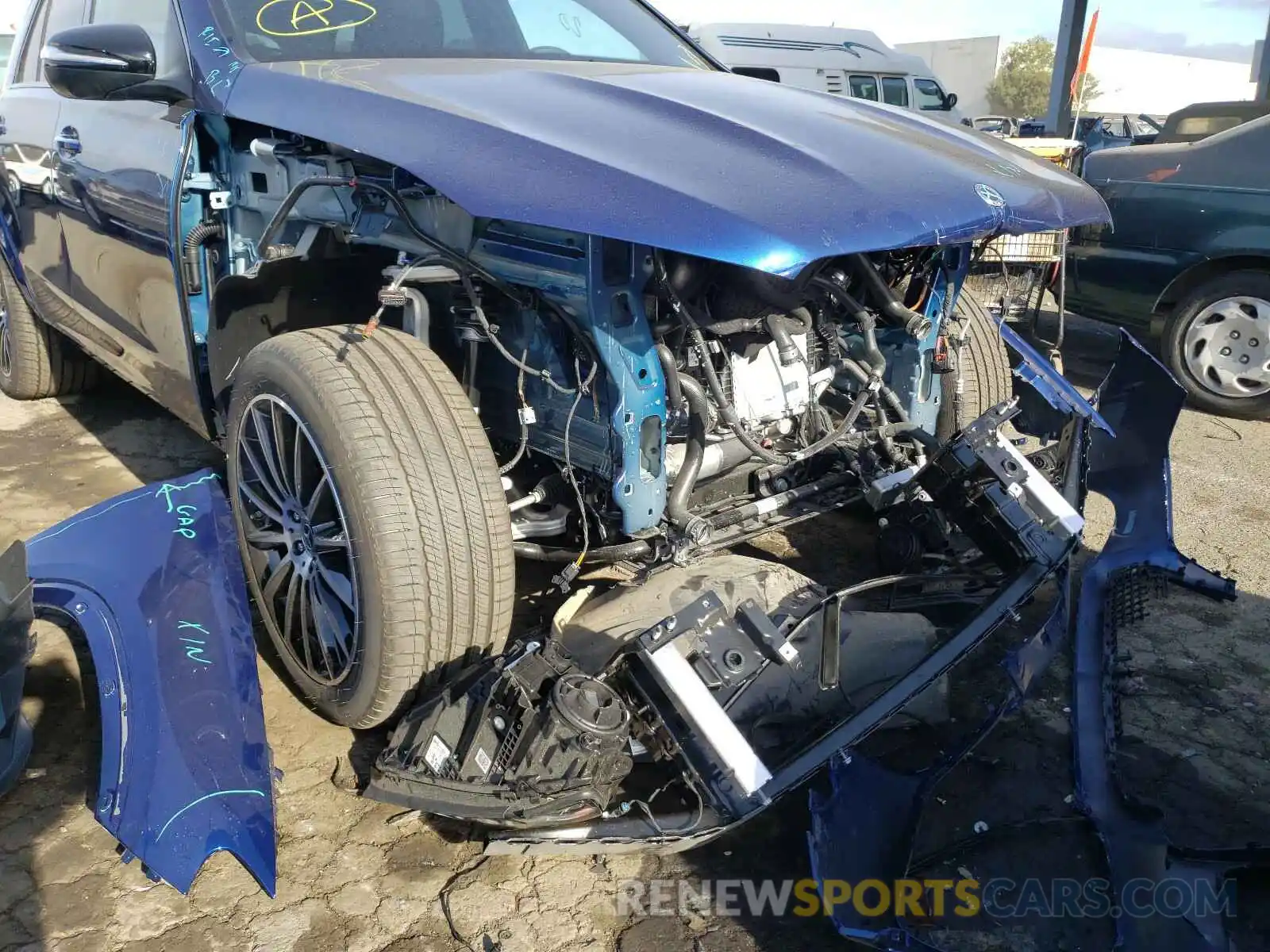 9 Photograph of a damaged car 4JGFB4KB8MA362552 MERCEDES-BENZ G CLASS 2021