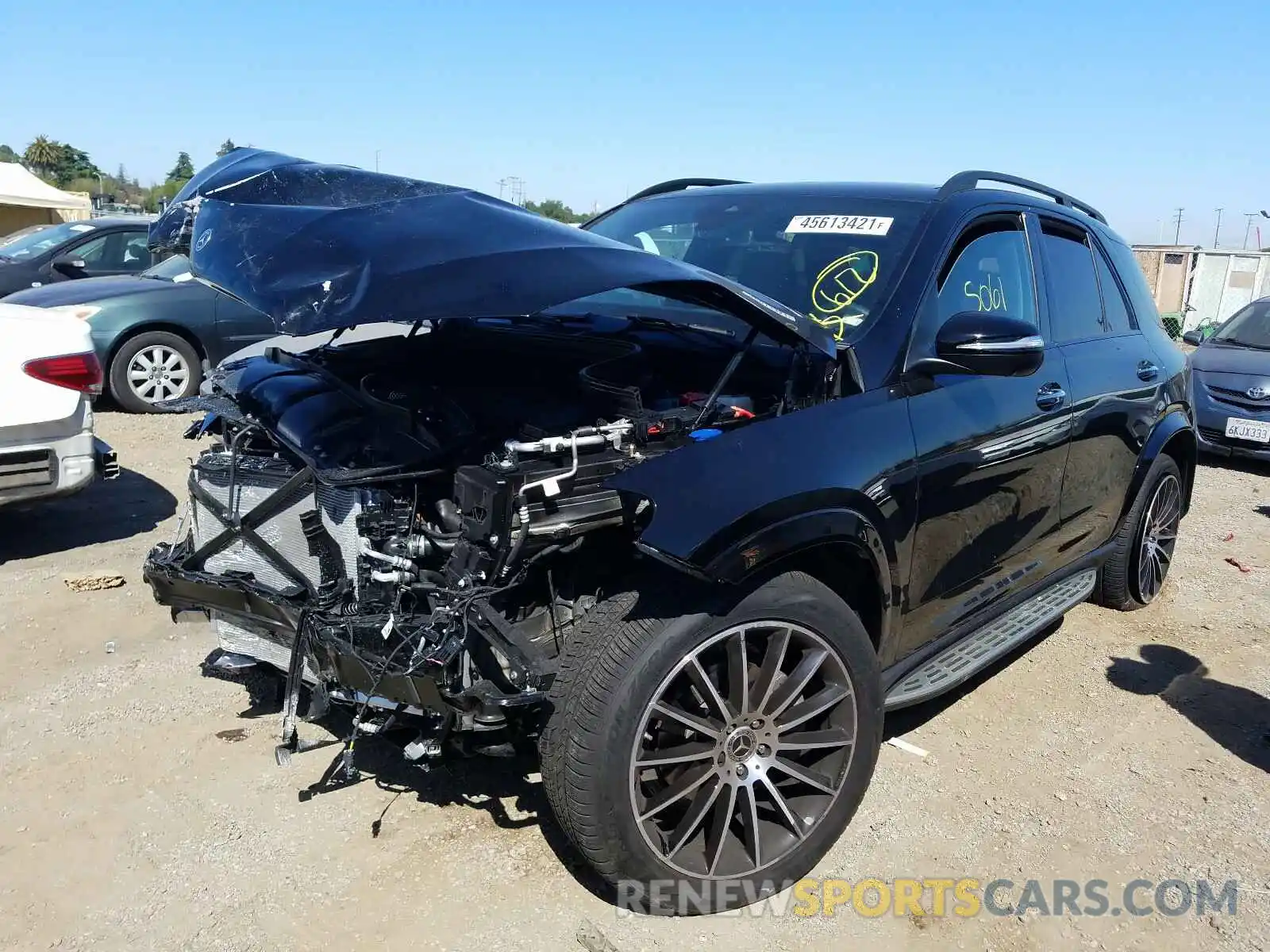 2 Photograph of a damaged car 4JGFB4KBXMA366134 MERCEDES-BENZ G CLASS 2021